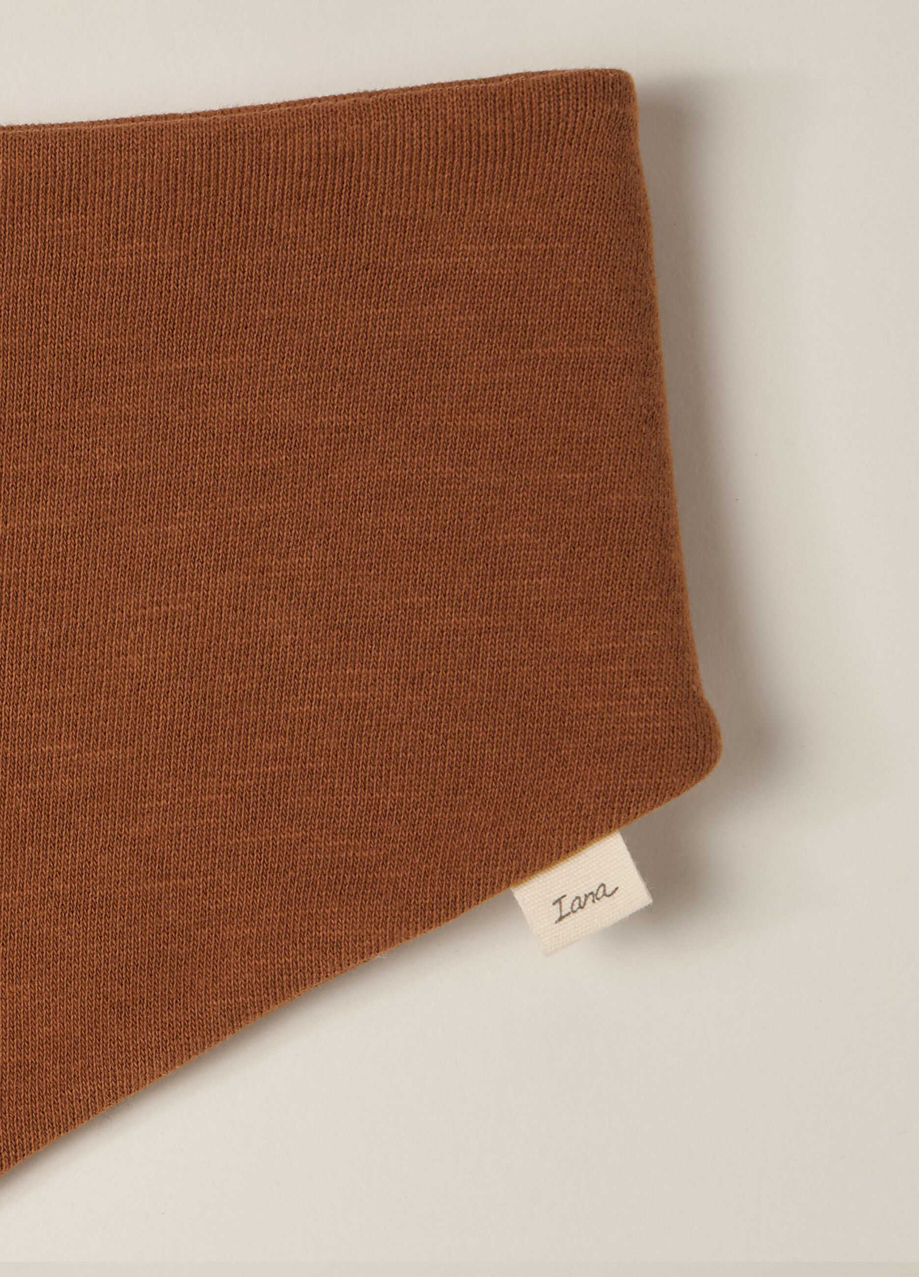 Bandana in french terry di puro cotone IANA neonato_1