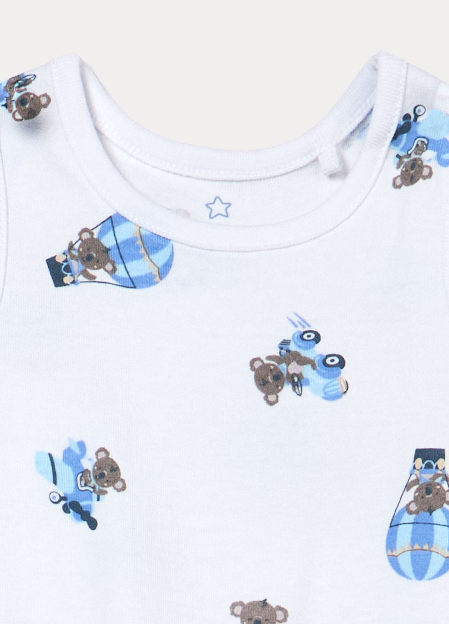 Pack 3 body in costina di puro cotone _3