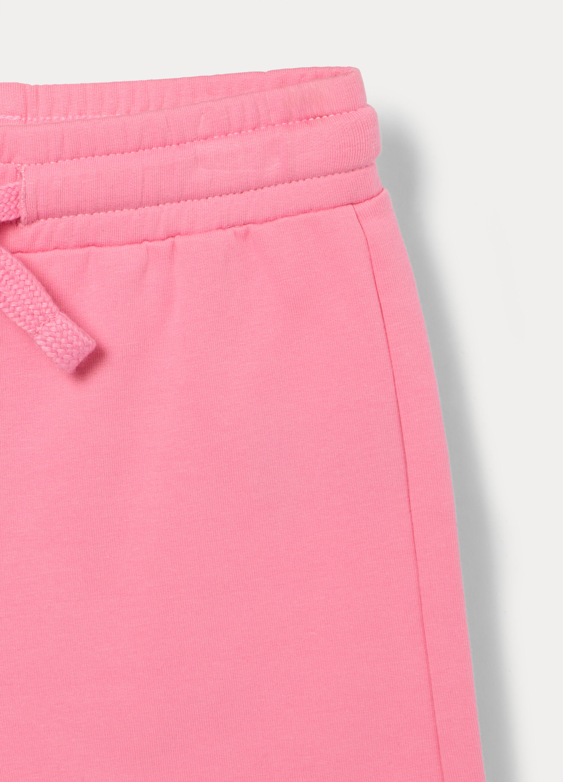 Jogging set Disney in french terry di cotone stretch bimba_3