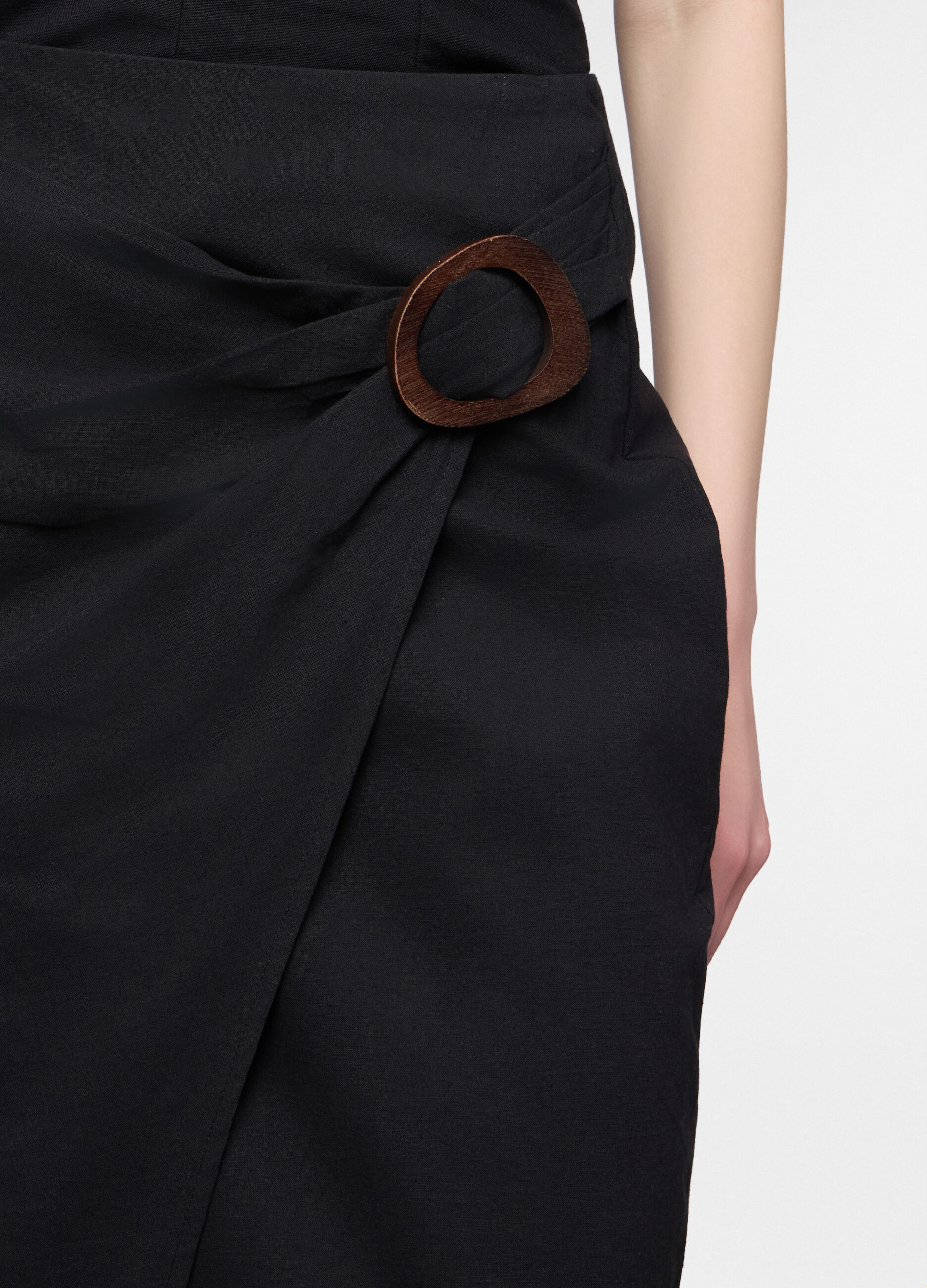 Gonna lunga misto lino donna_2