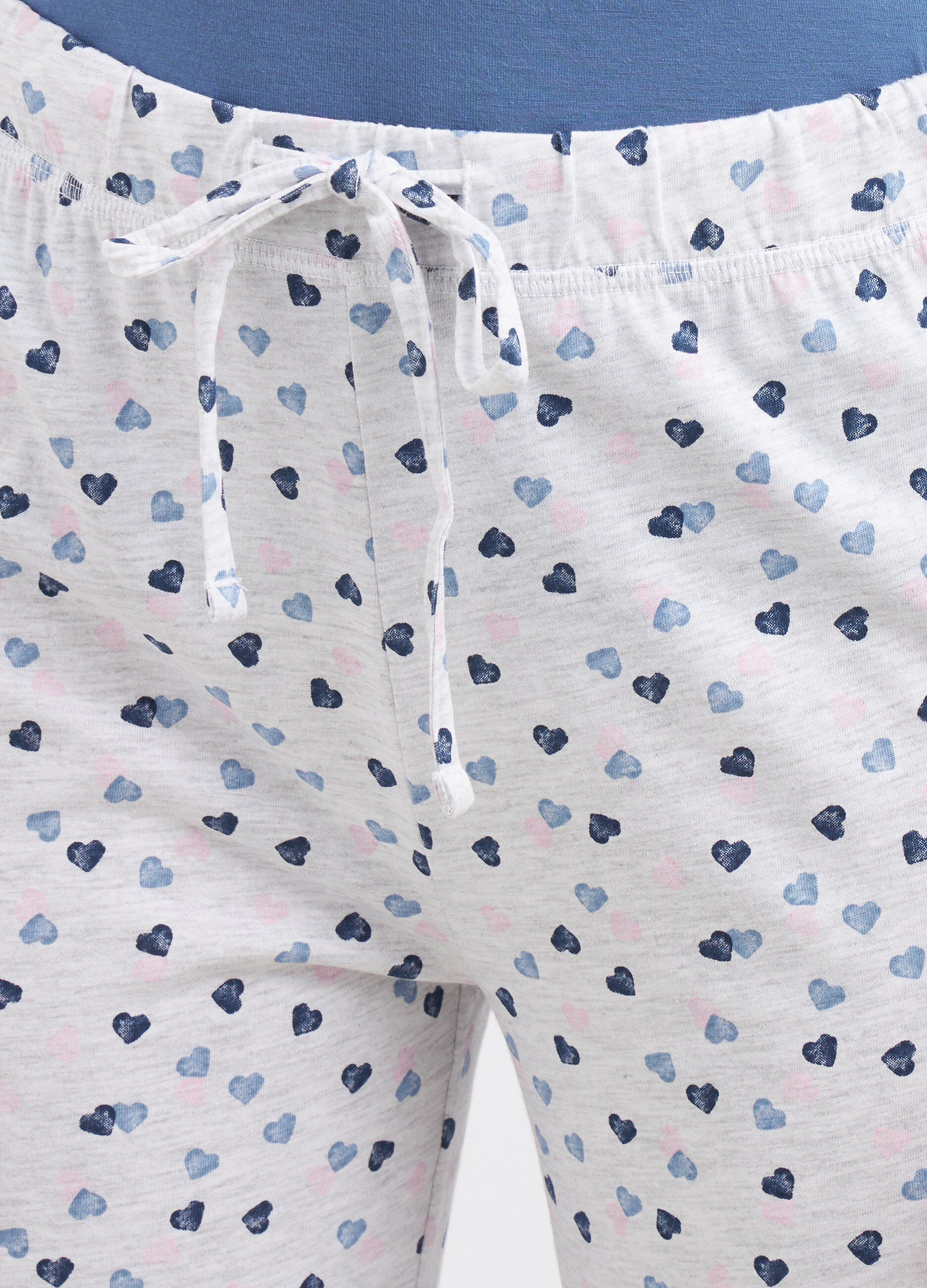 Pantalone pigiama in cotone donna_2