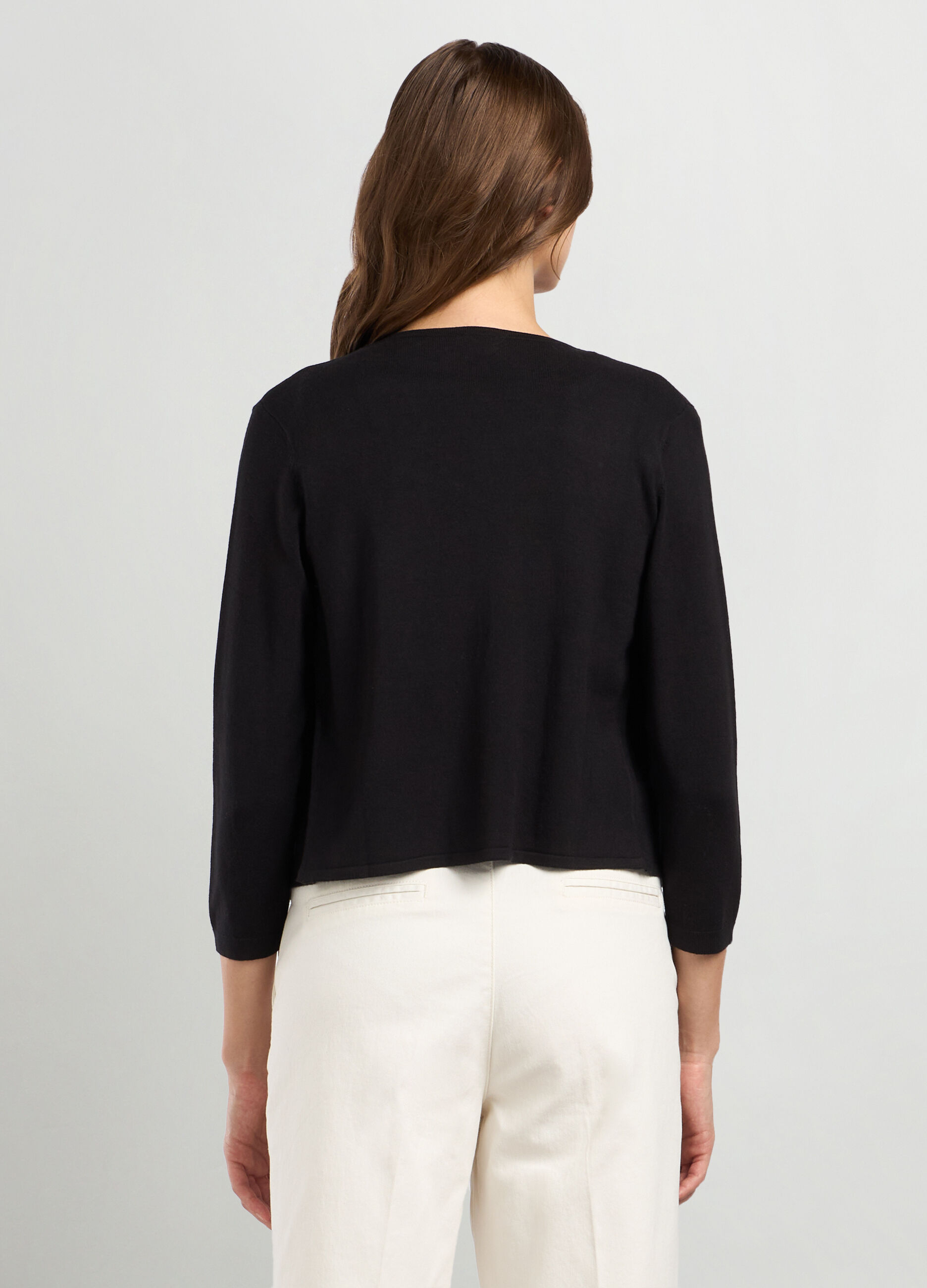 Cardigan coprispalle in misto viscosa donna_1