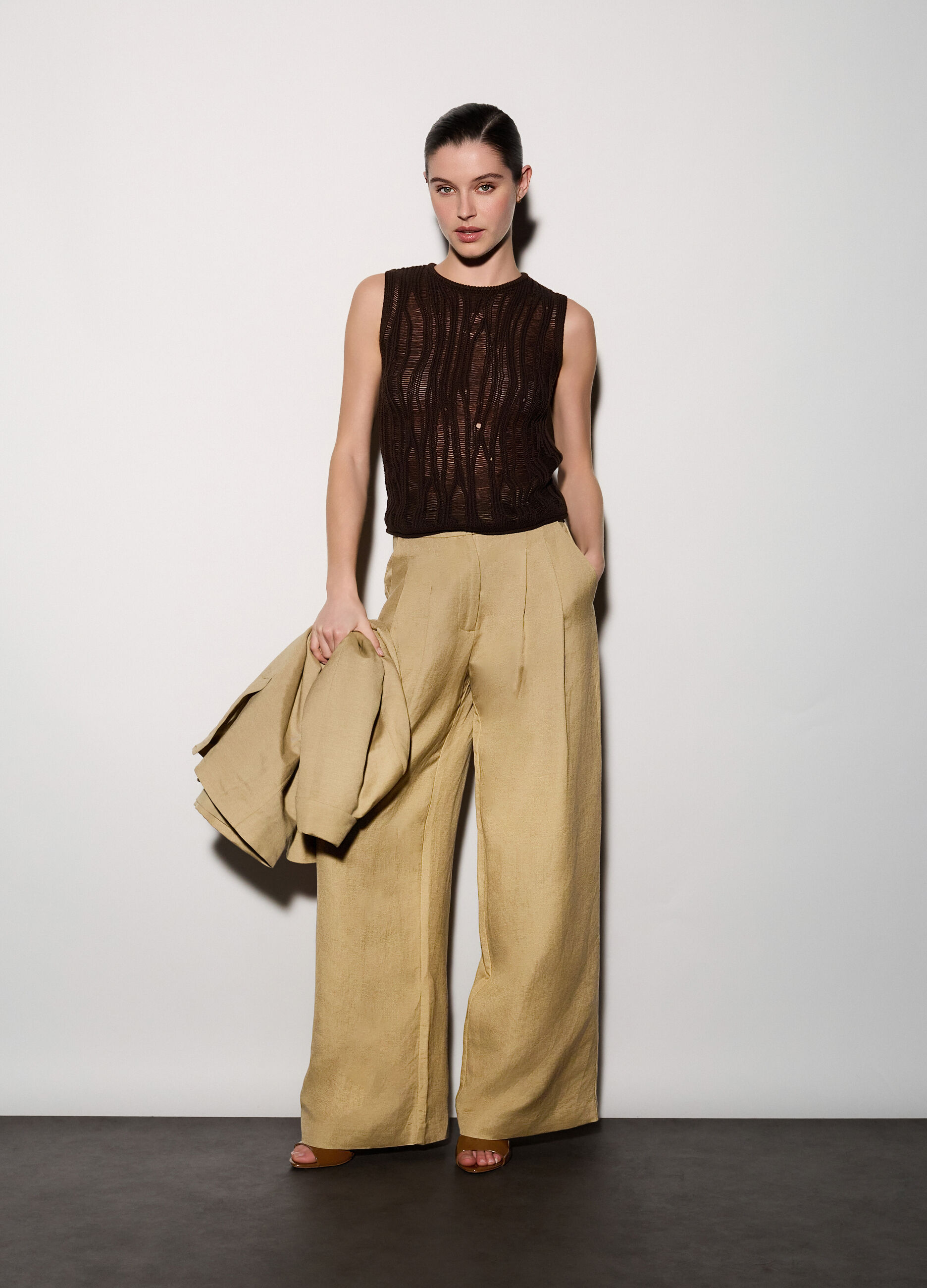 T-shirt girocollo operata donna_0