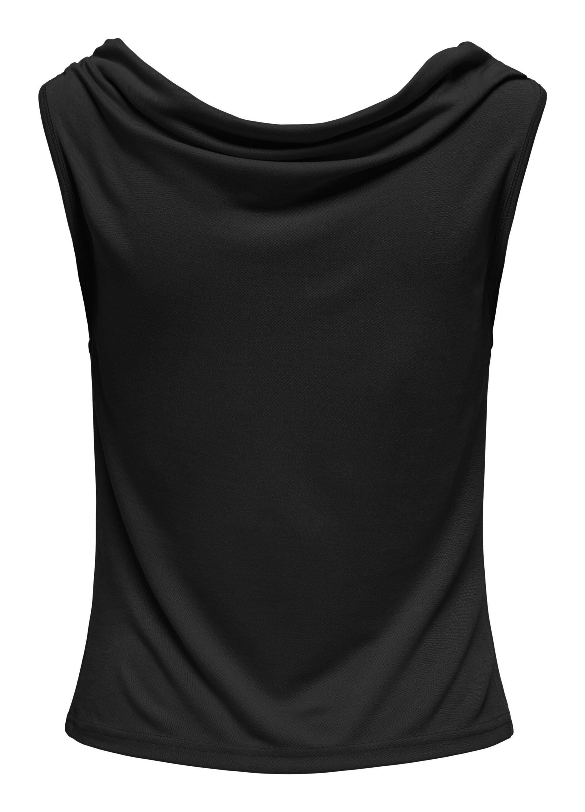 Top con scollo drappeggiato donna_1