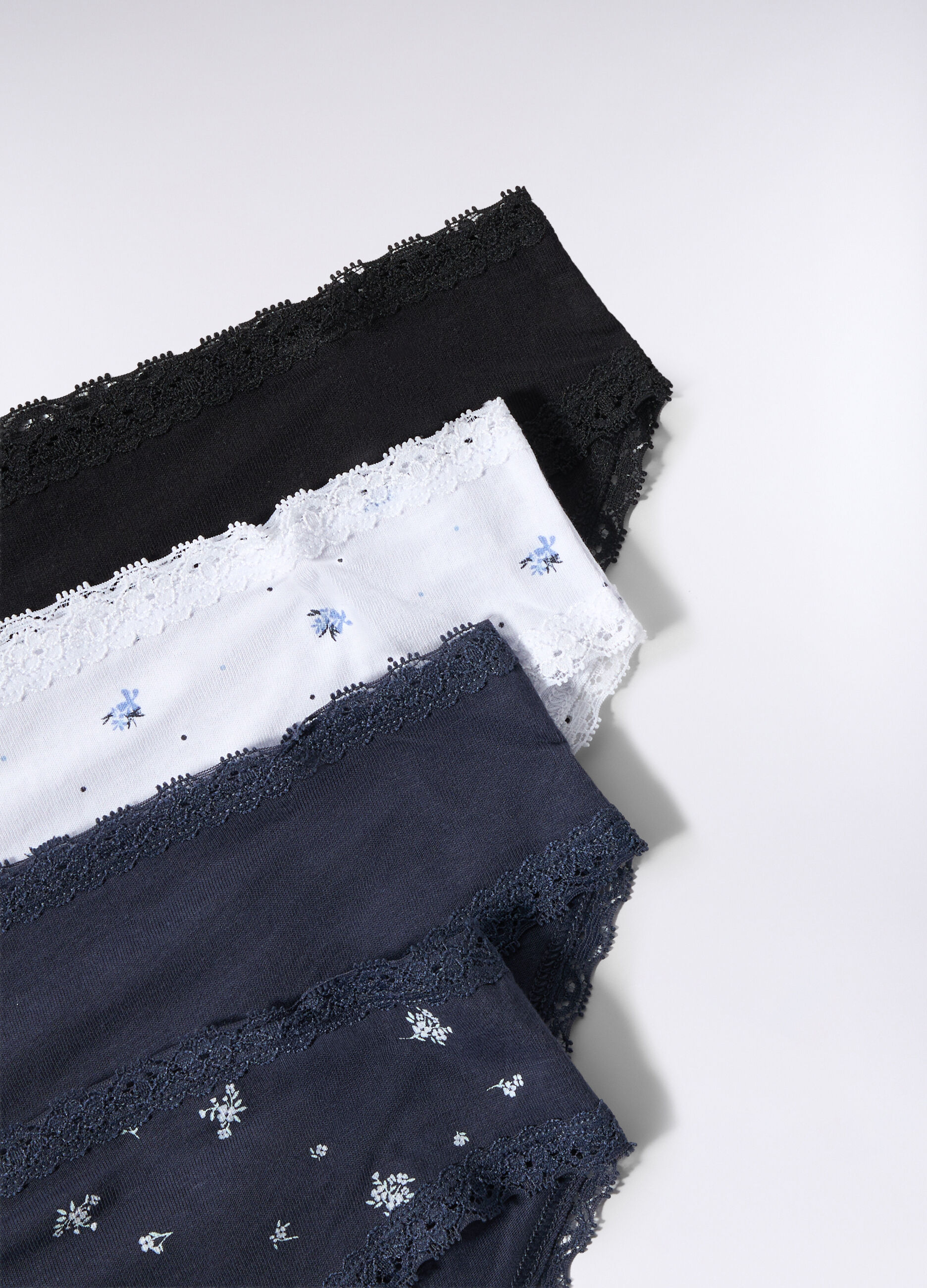 Pack 4 slip in jersey di puro cotone donna_2