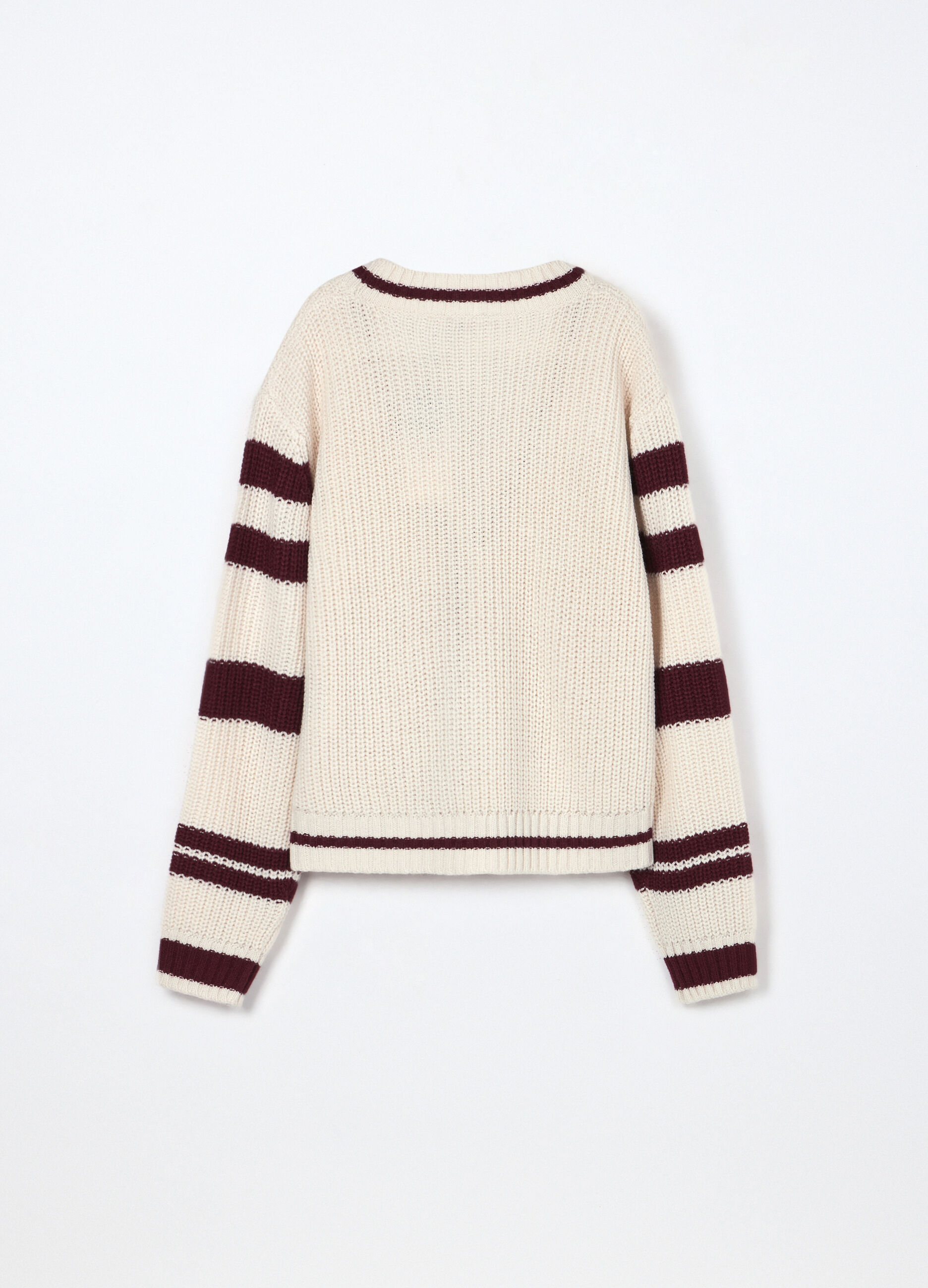 Cardigan jacquard ragazza_1