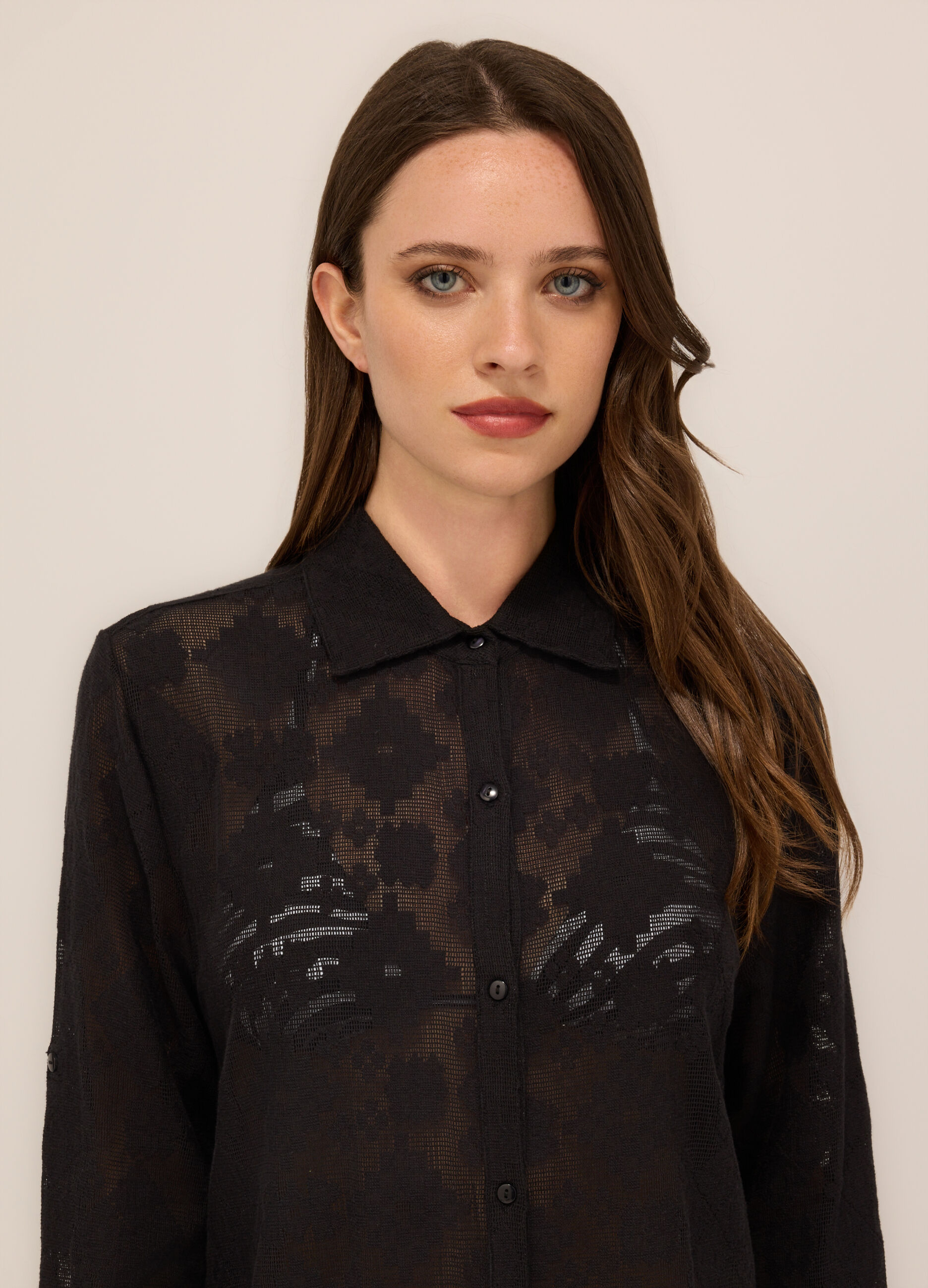 Copricostume lungo misto cotone donna_2