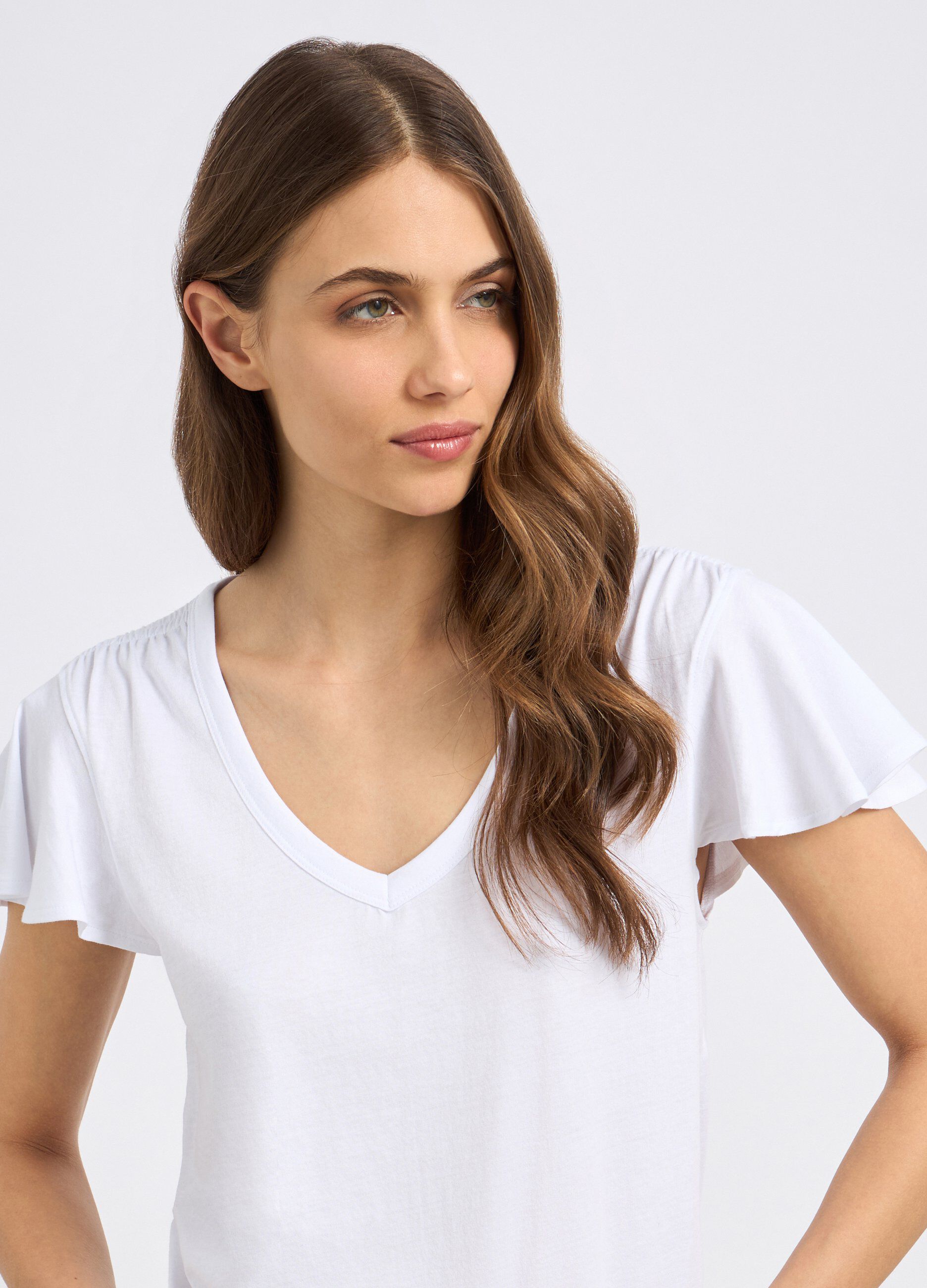 T-shirt in puro cotone donna_2