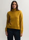 Dolcevita in maglia rasata misto lana donna_0