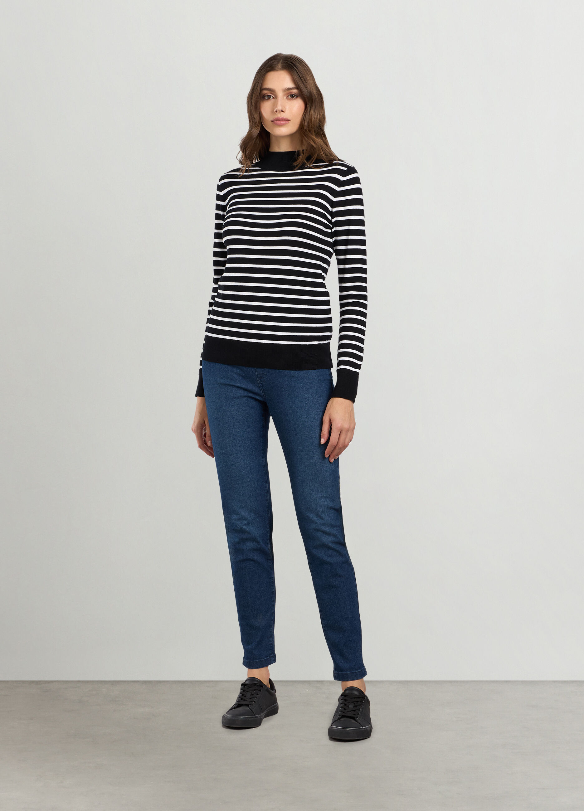 Jeggings in stretch denim donna_0