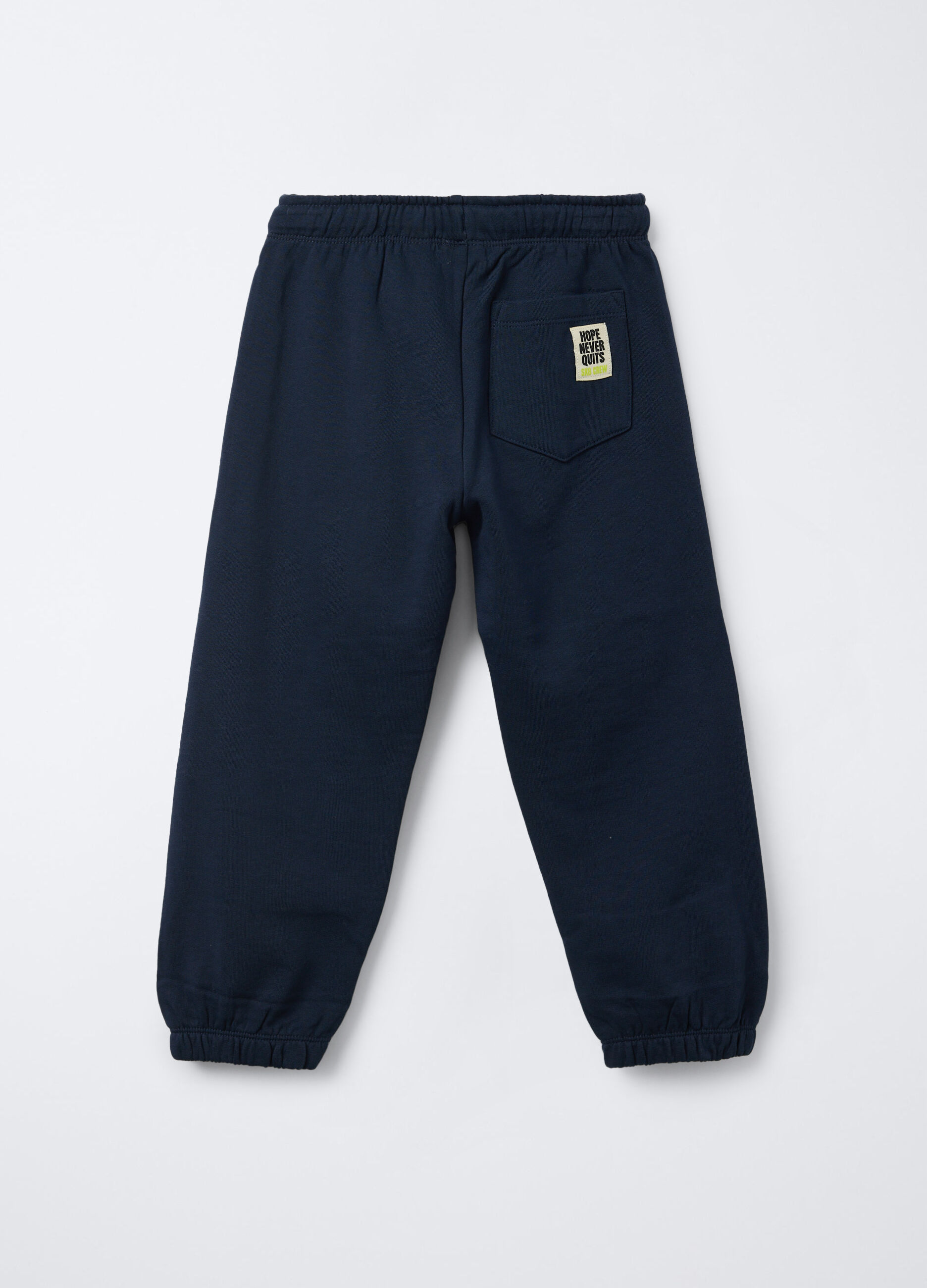 Jogger in felpa di puro cotone Regular Fit bambino_0