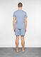 Pigiama corto con collo serafino uomo_1