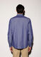 Camicia regular fit in misto cotone uomo_1