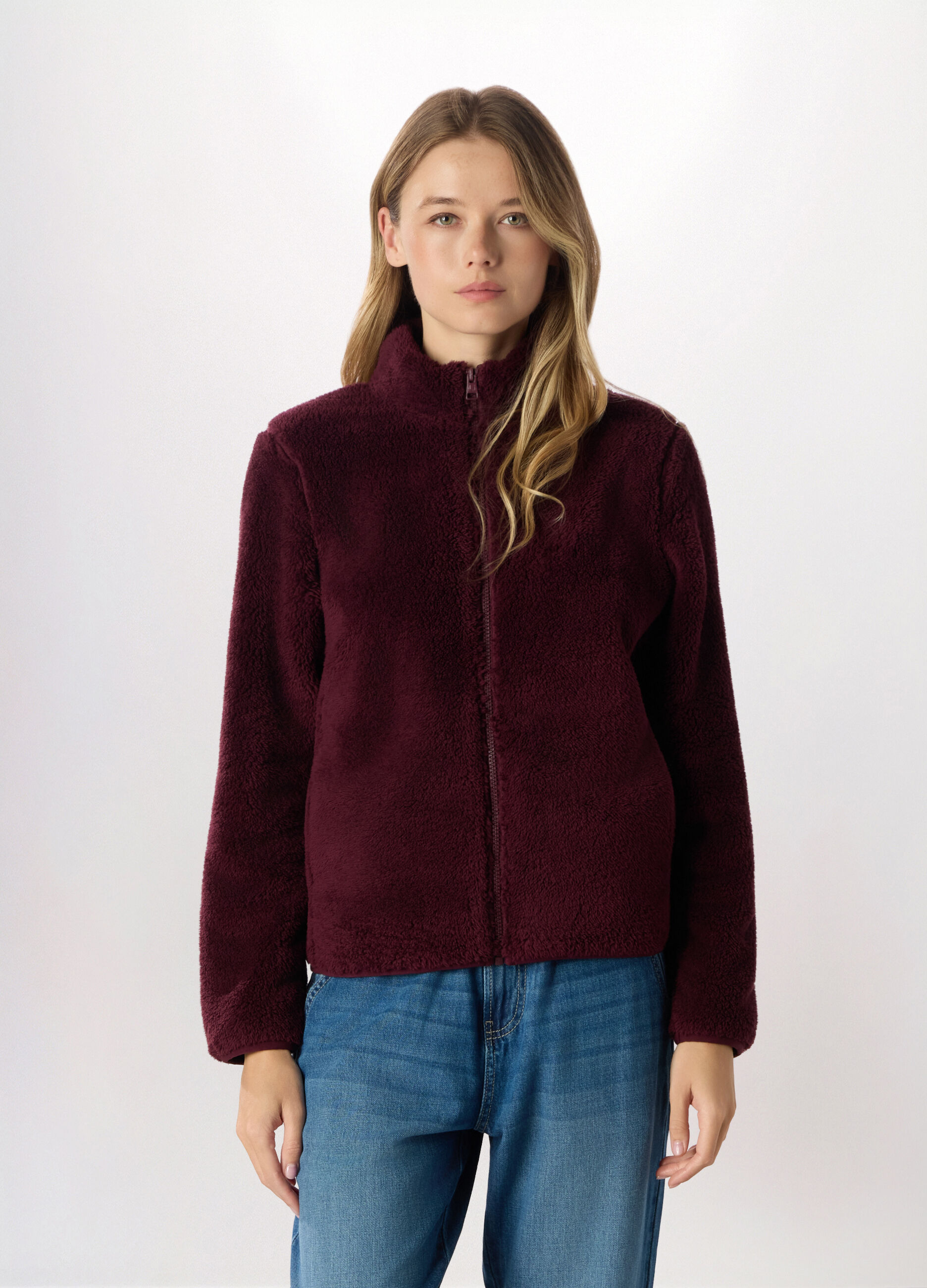 Felpa in pile donna Holistic fitness_0