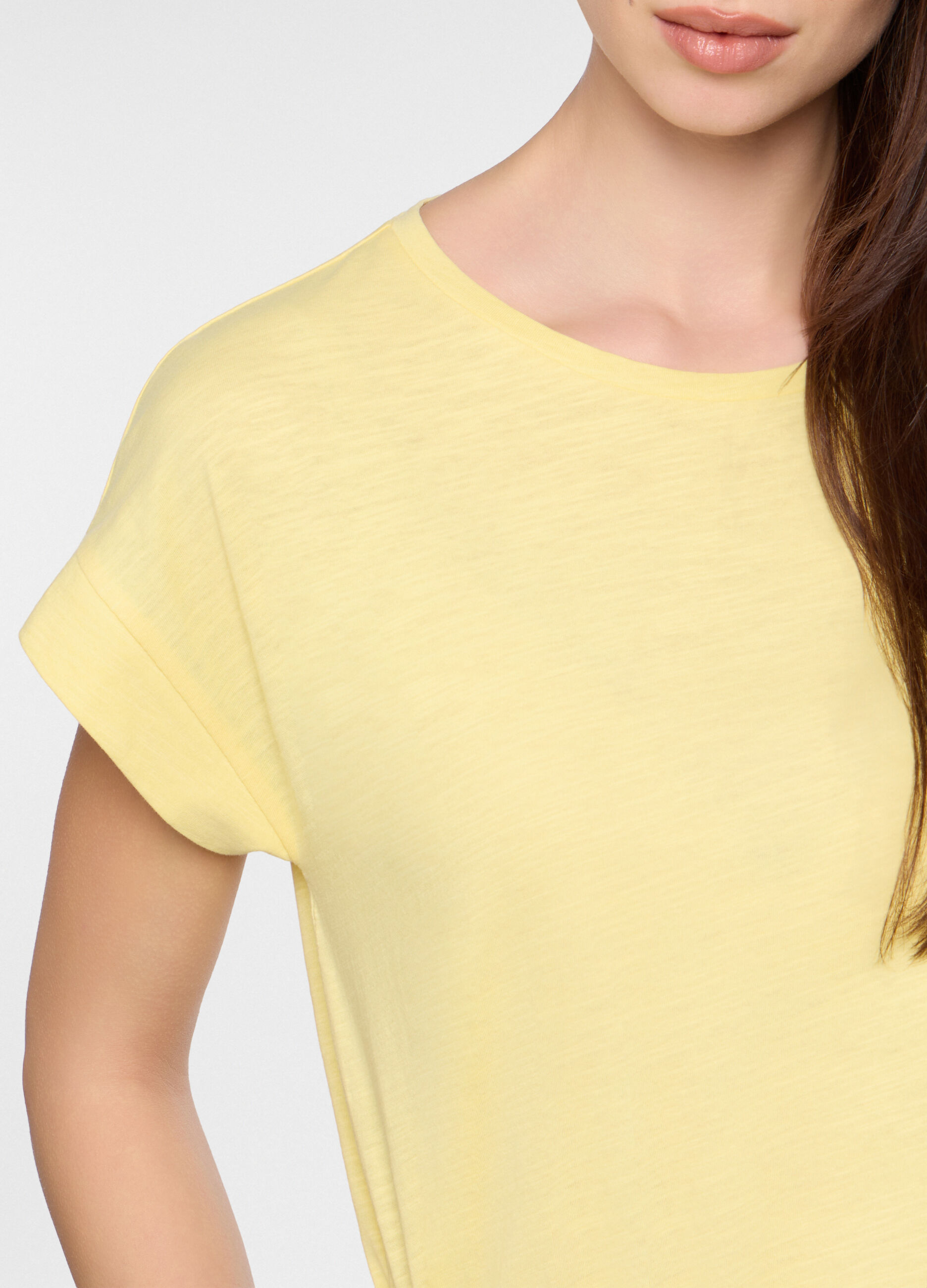 T-shirt girocollo donna_2