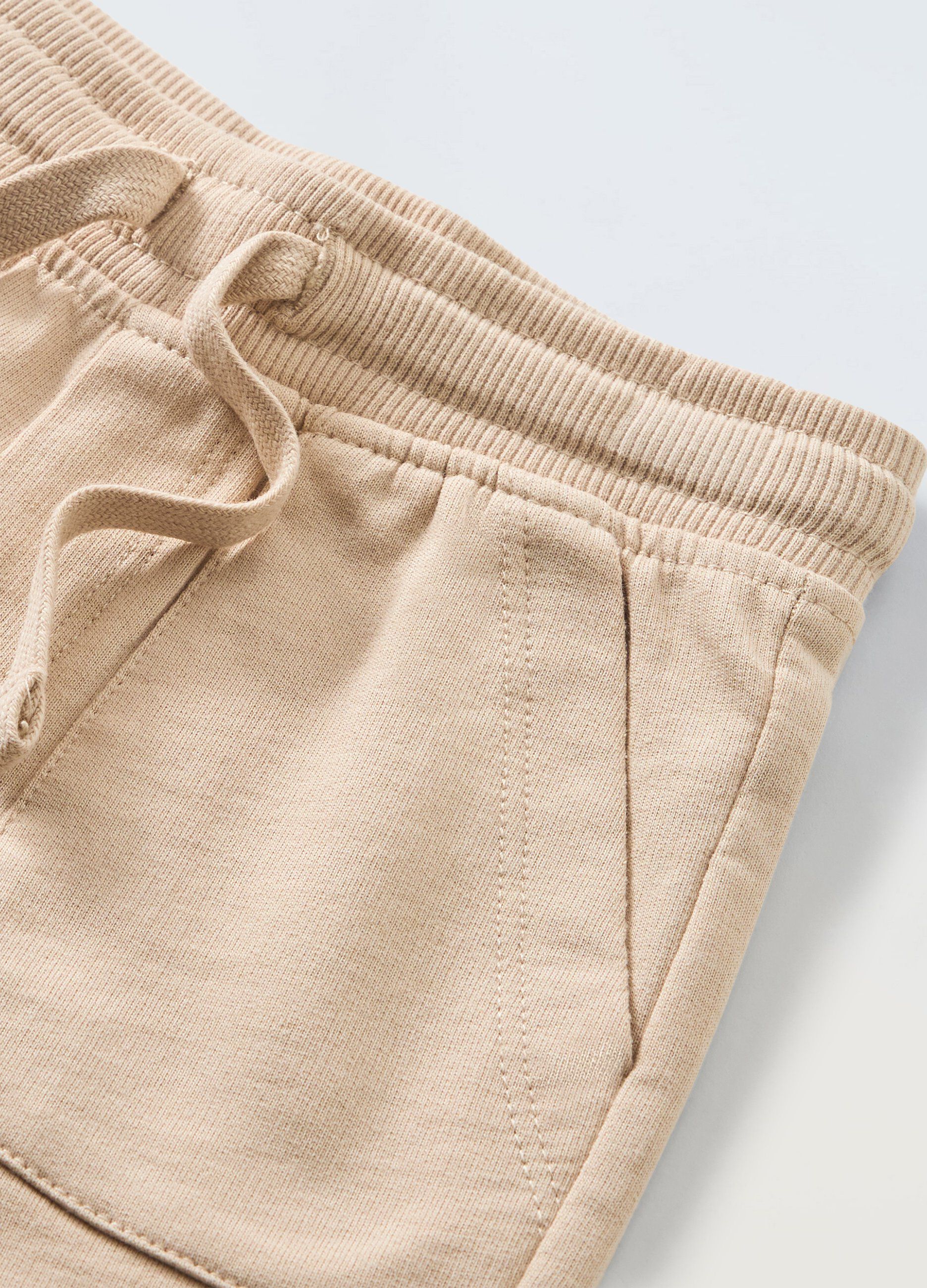 Shorts in puro cotone neonato_1