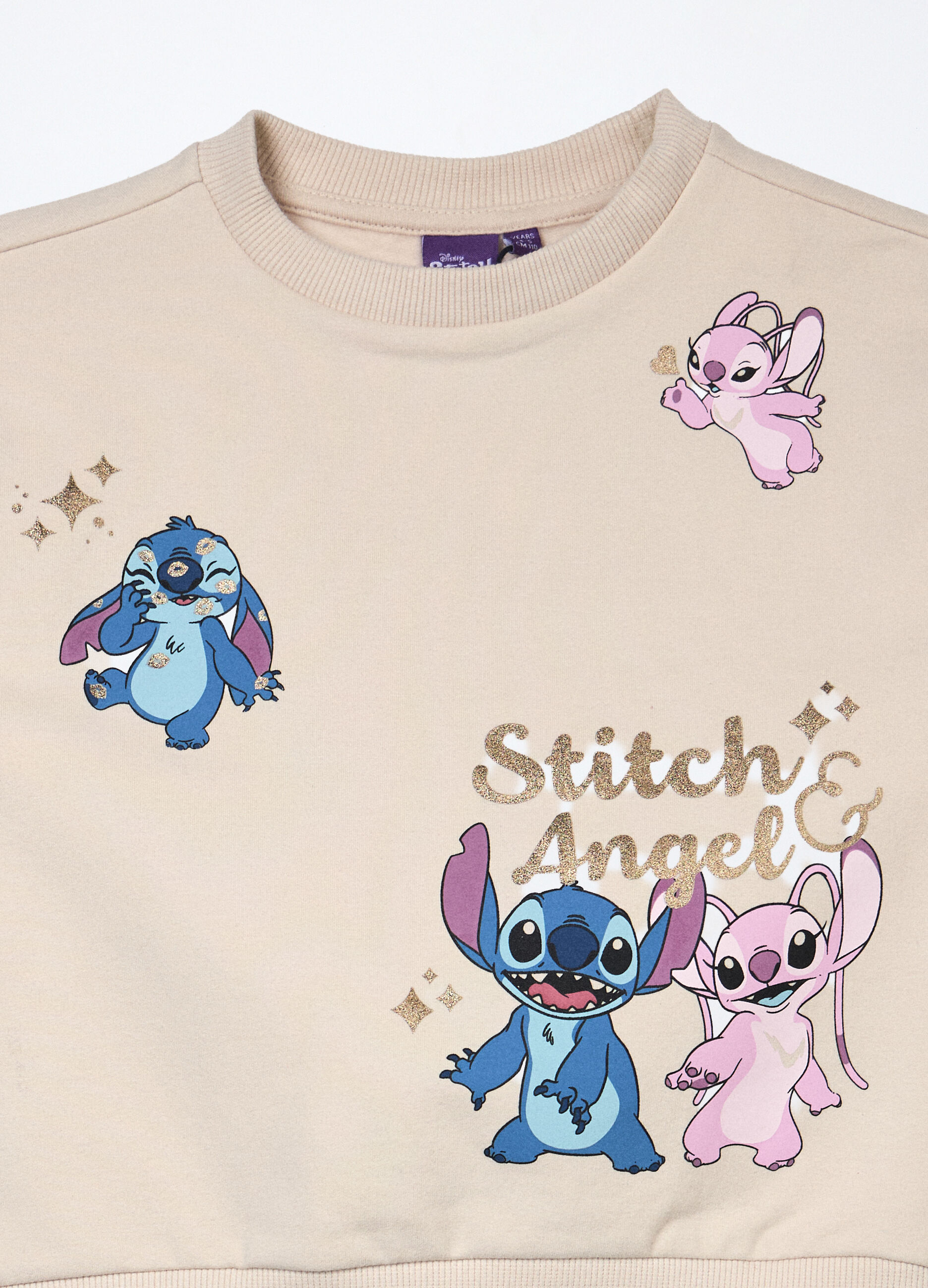 Jogging set in cotone fleece stretch bambina_2