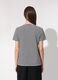 T-shirt in cotone stretch a righe donna_2