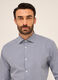 Camicia regular fit in misto cotone a quadretti uomo_2