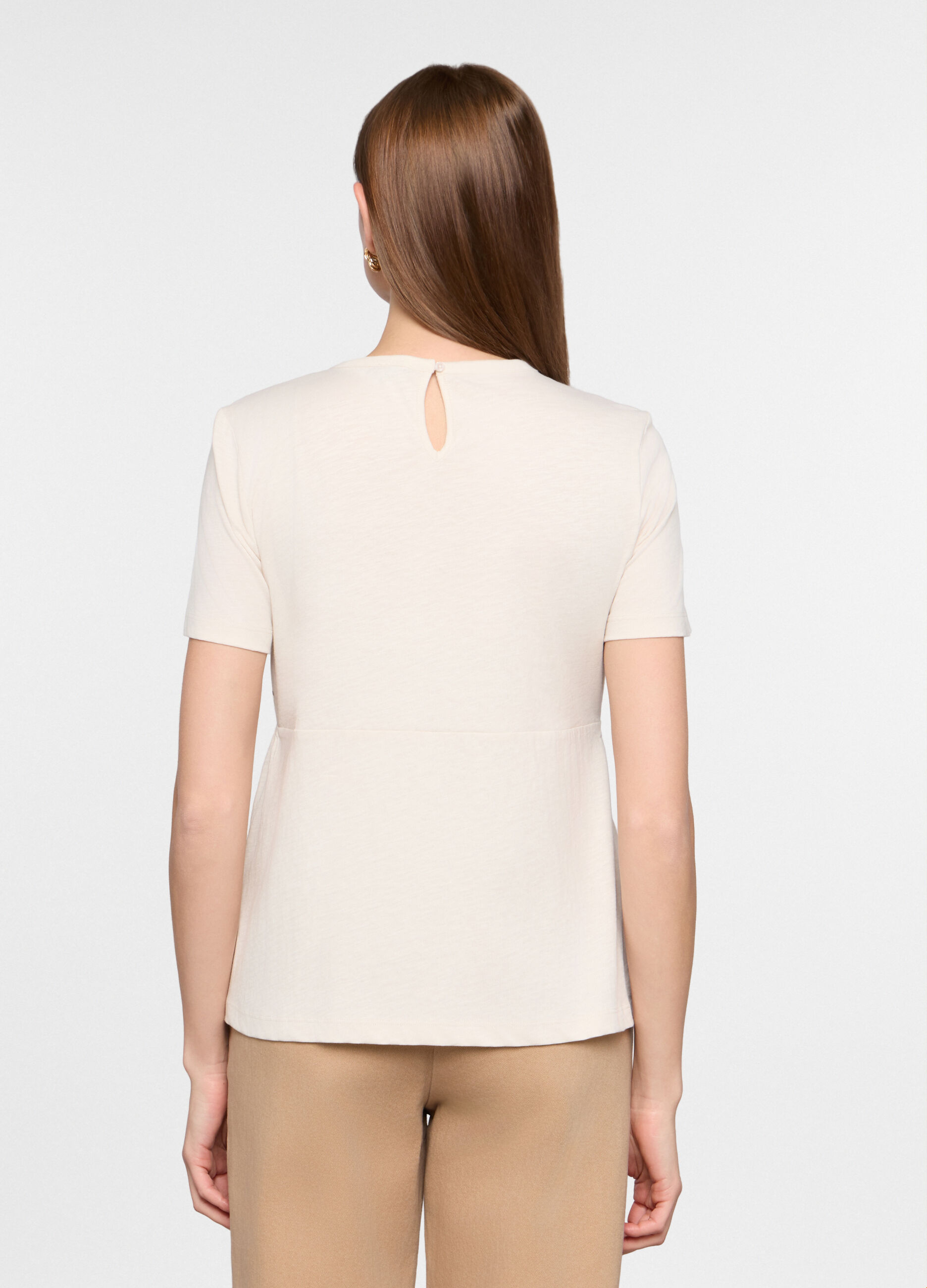 T-shirt girocollo donna_1