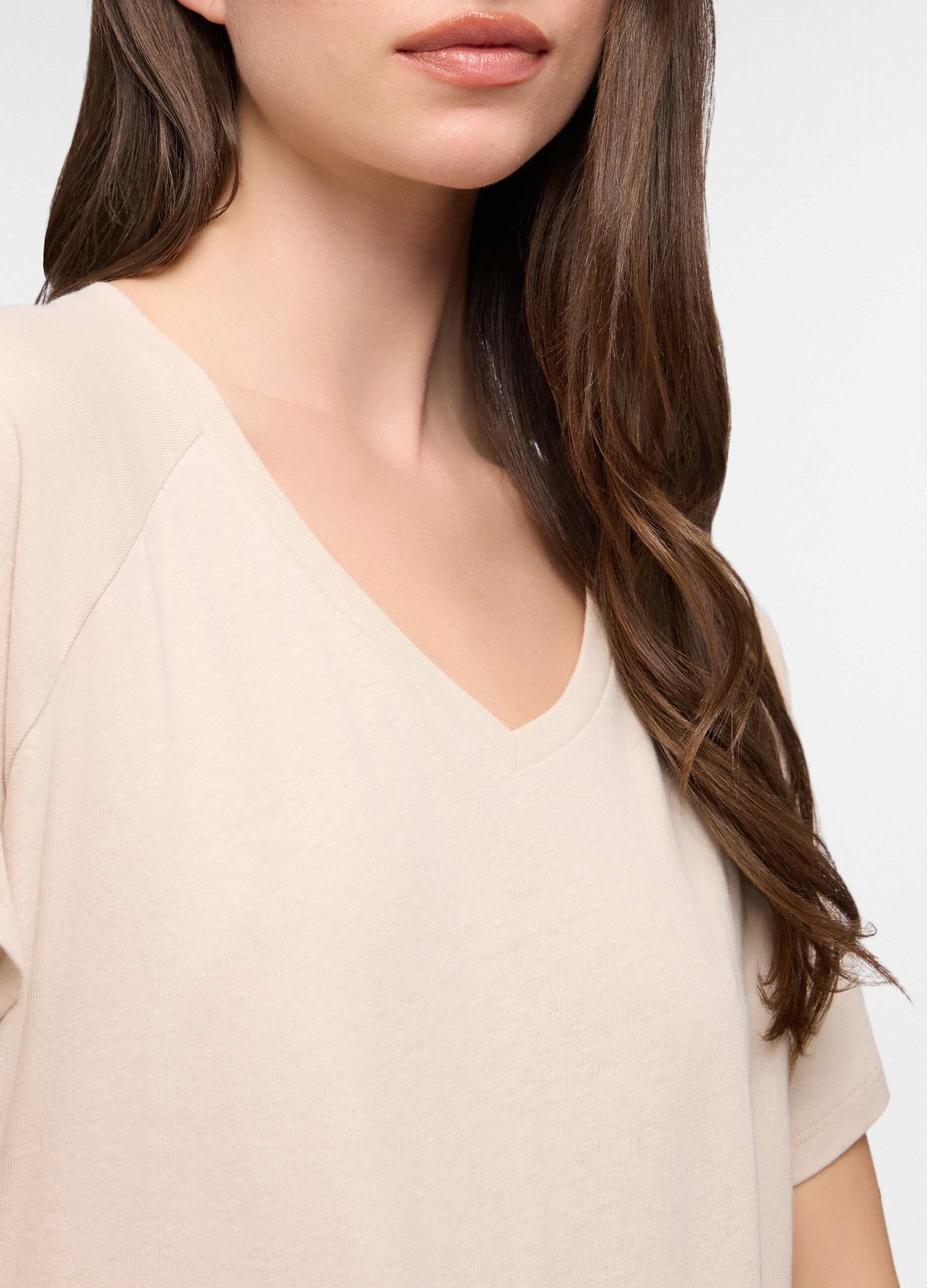 Top pigiama misto lino donna_2