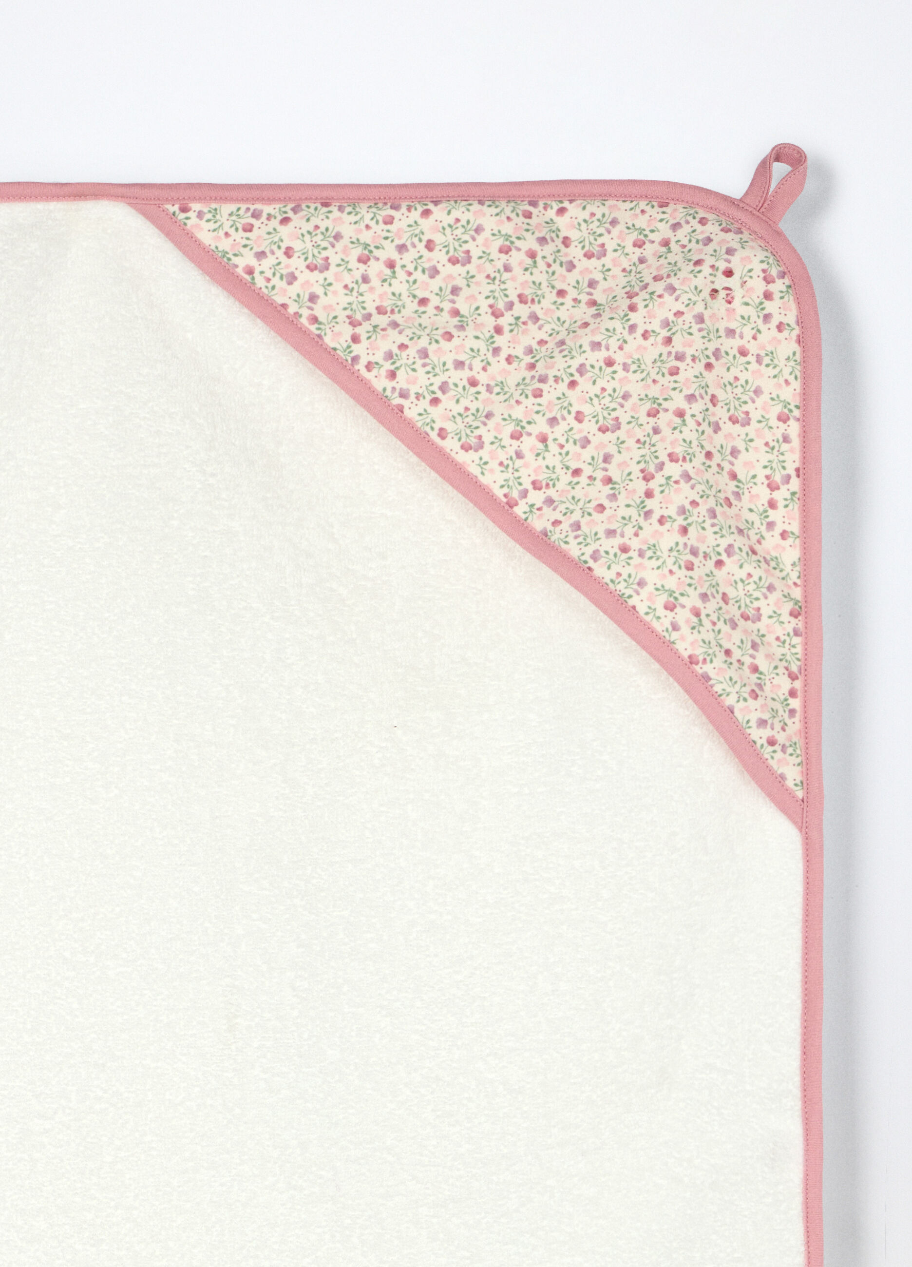 Asciugamano con angolo in spugna di puro cotone_2