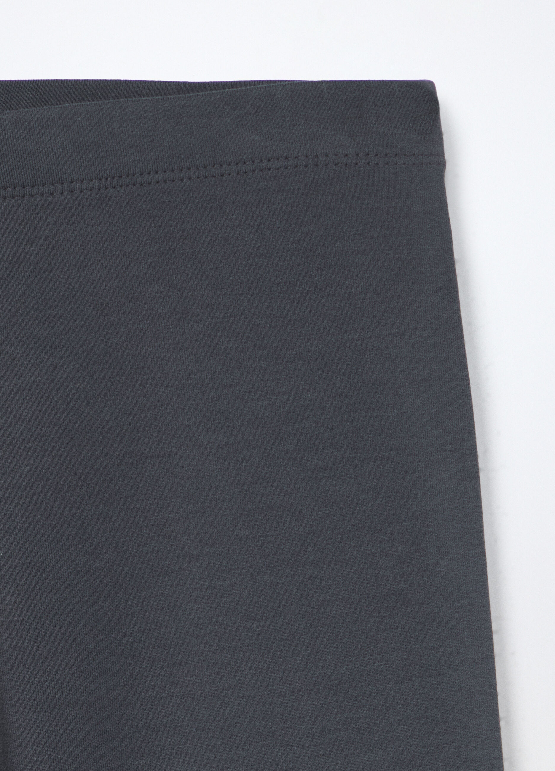 Leggings in french terry di cotone stretch ragazza_2