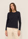 T-shirt in jersey di puro cotone donna_0