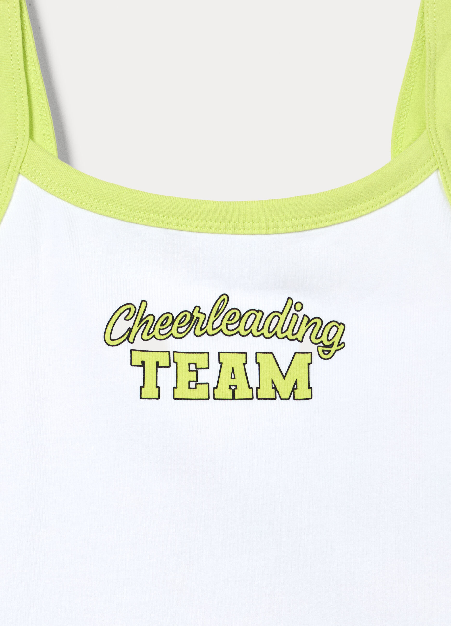 Canotta fitted in jersey stretch ragazza_2