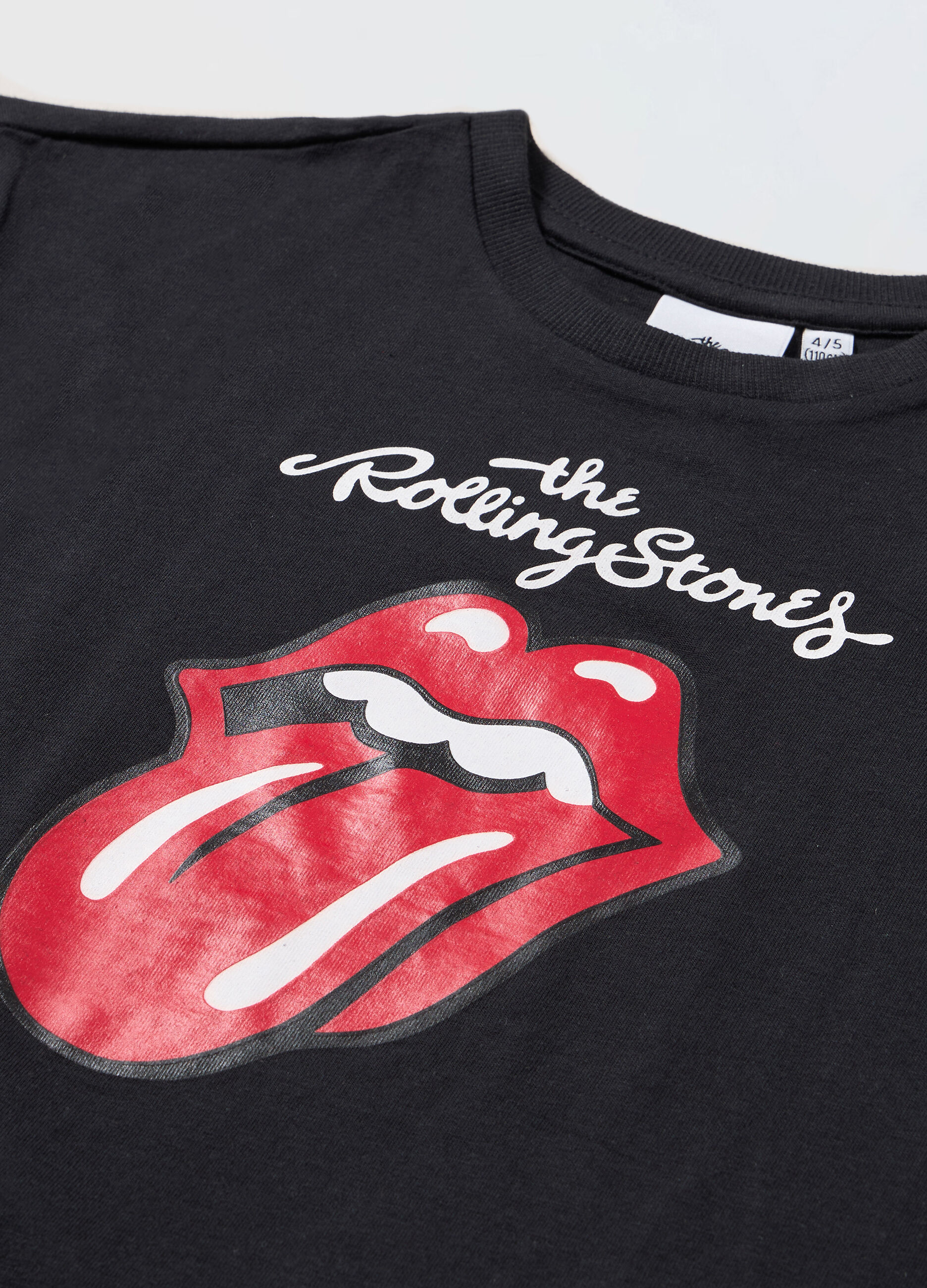 T-shirt Rolling Stones in puro cotone bambino_1