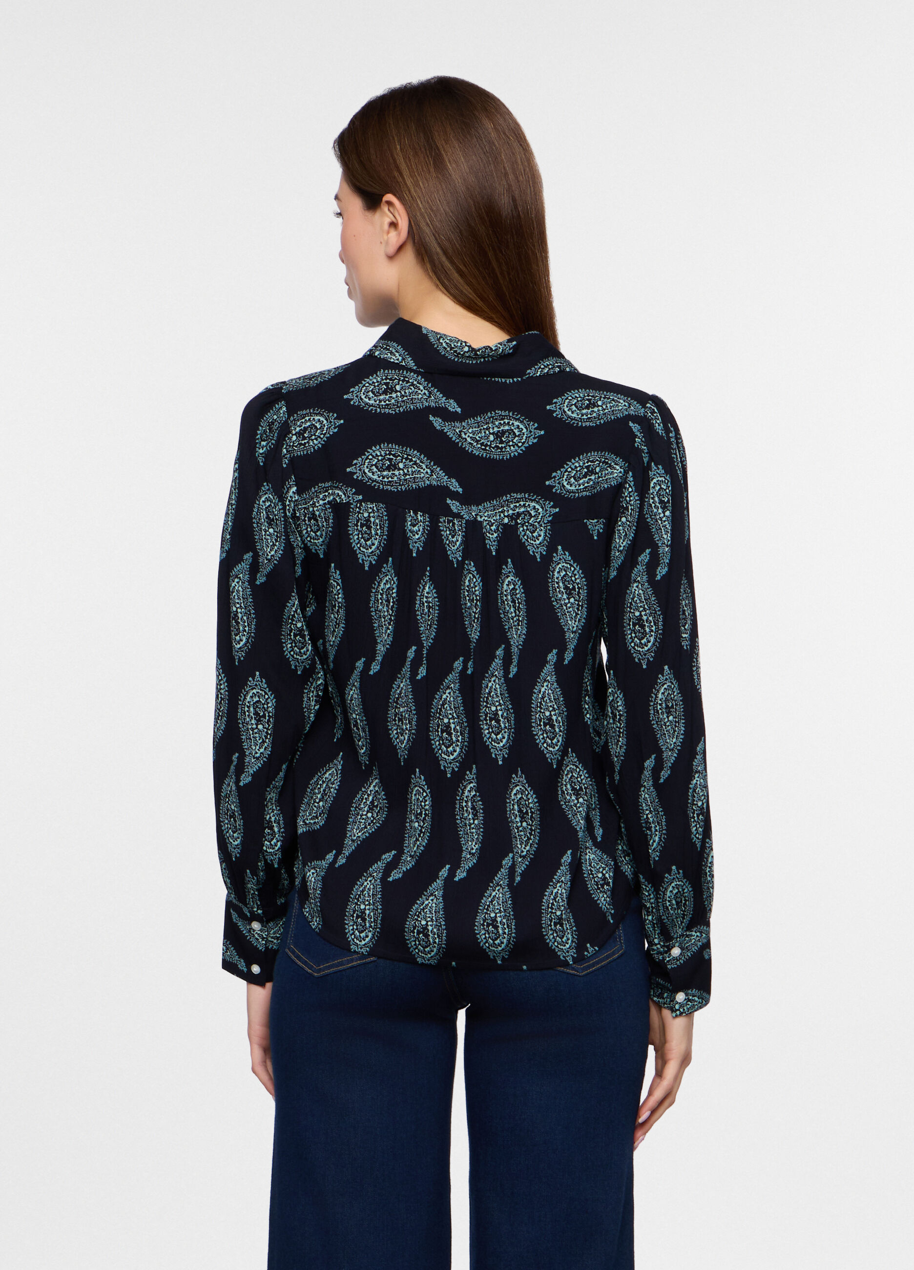 Camicia in pura viscosa donna_1