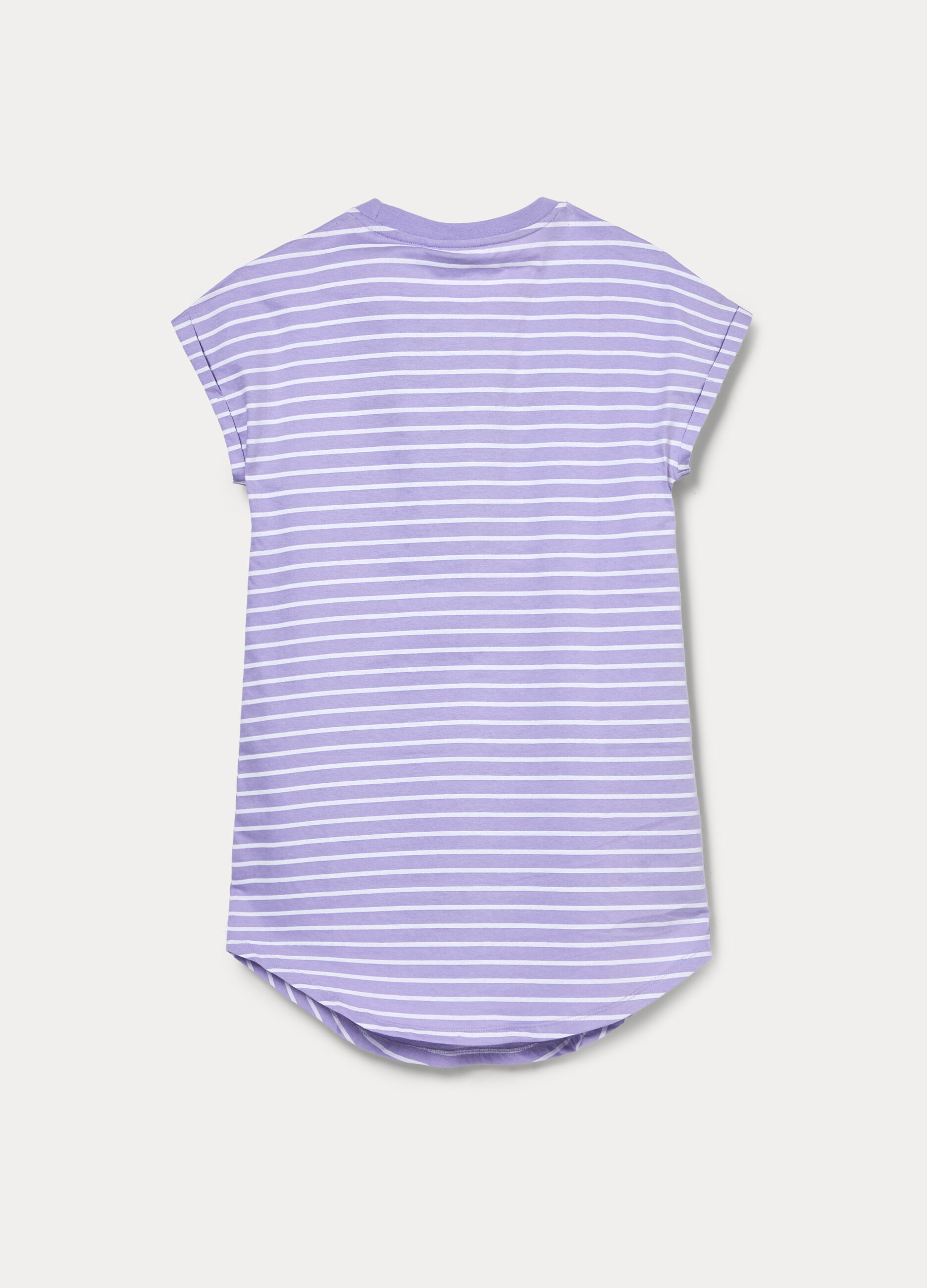 Camicia da notte Kuromi in jersey di puro cotone ragazza_1