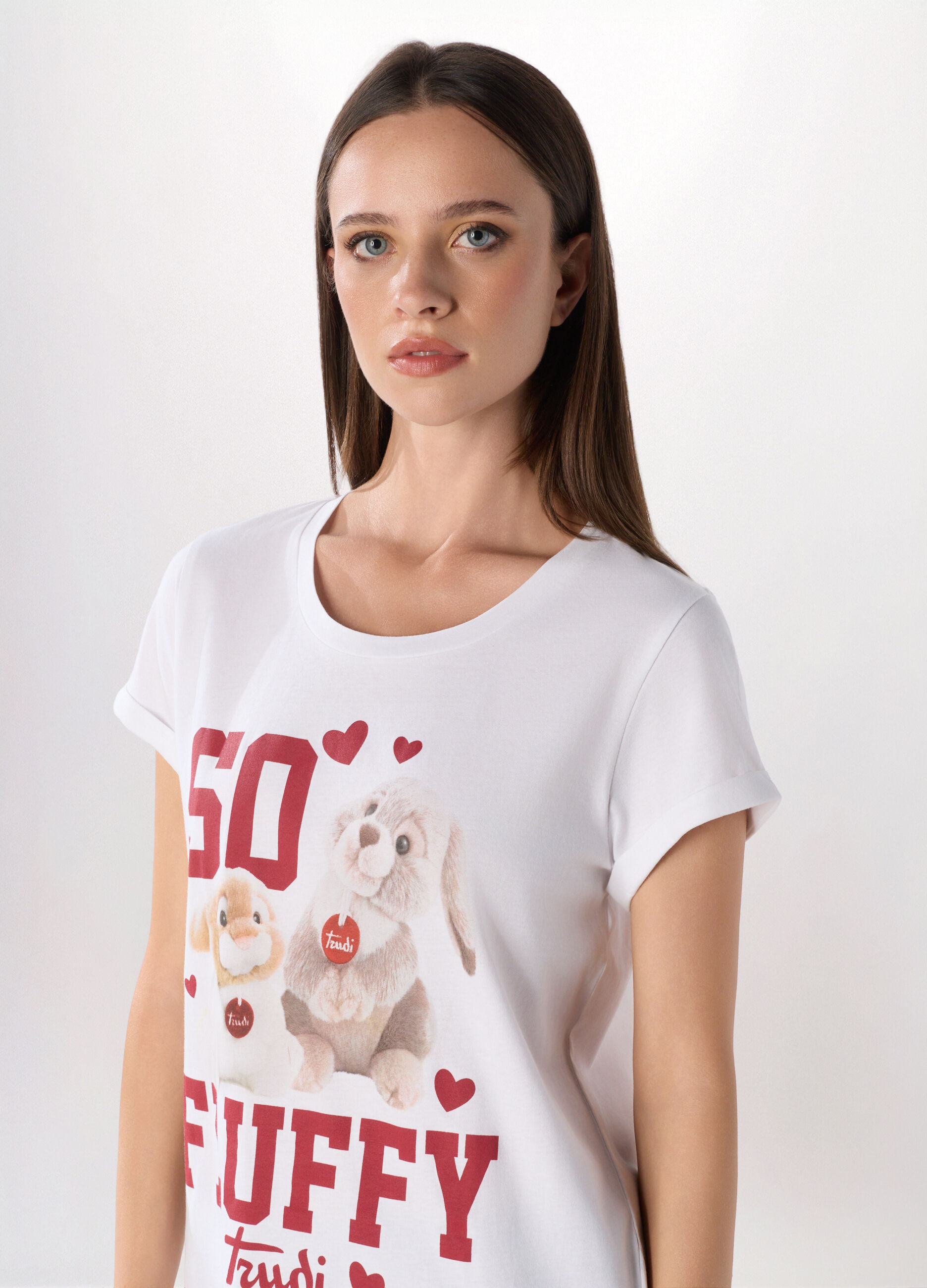 Set pigiama Trudy in jersey di puro cotone donna_2