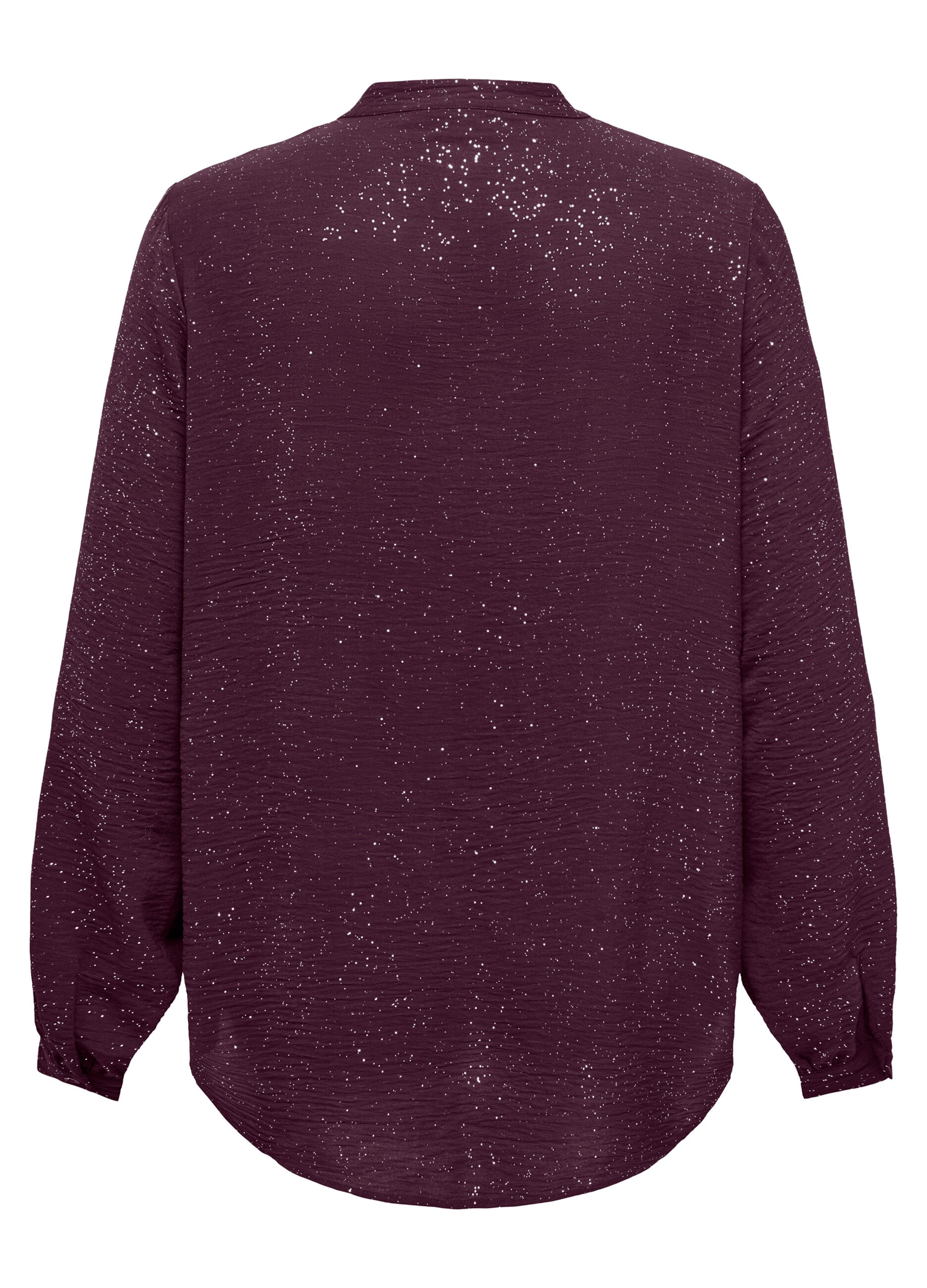 Camicia a maniche lunghe con colletto cinese_1