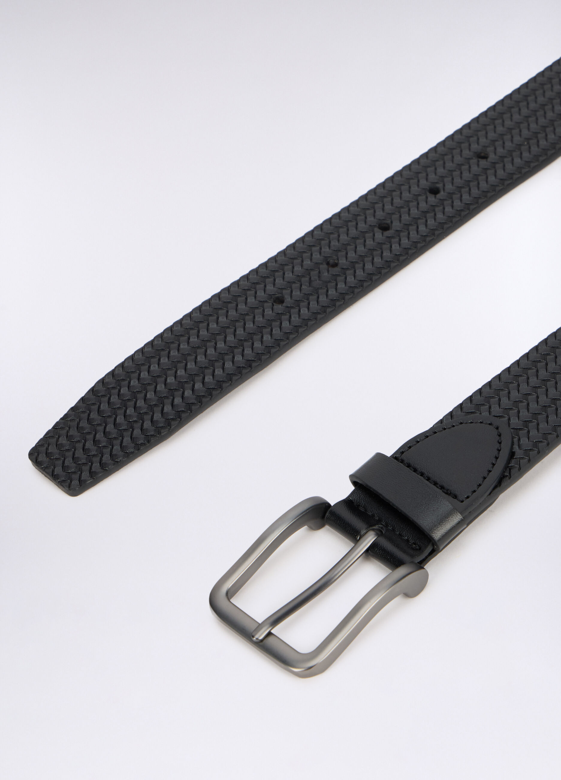 Cintura effetto intrecciato uomo_1