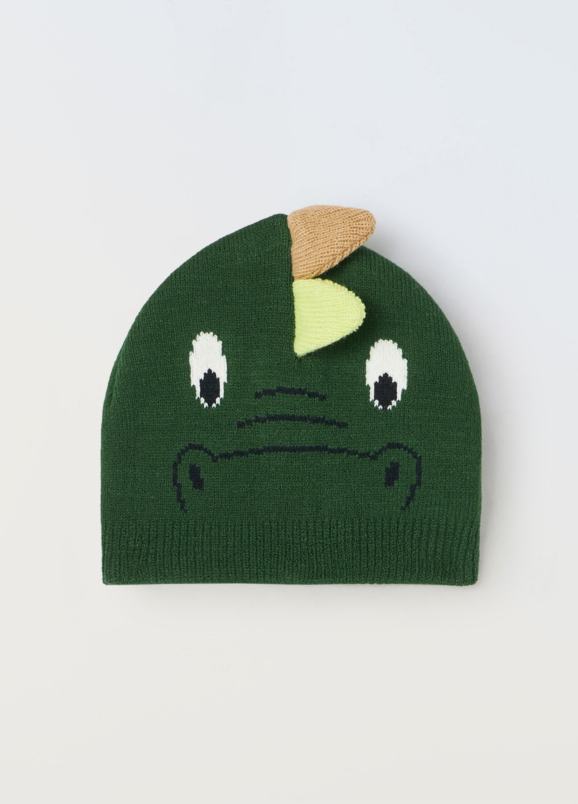 Berretto tricot con applicazioni neonato_0