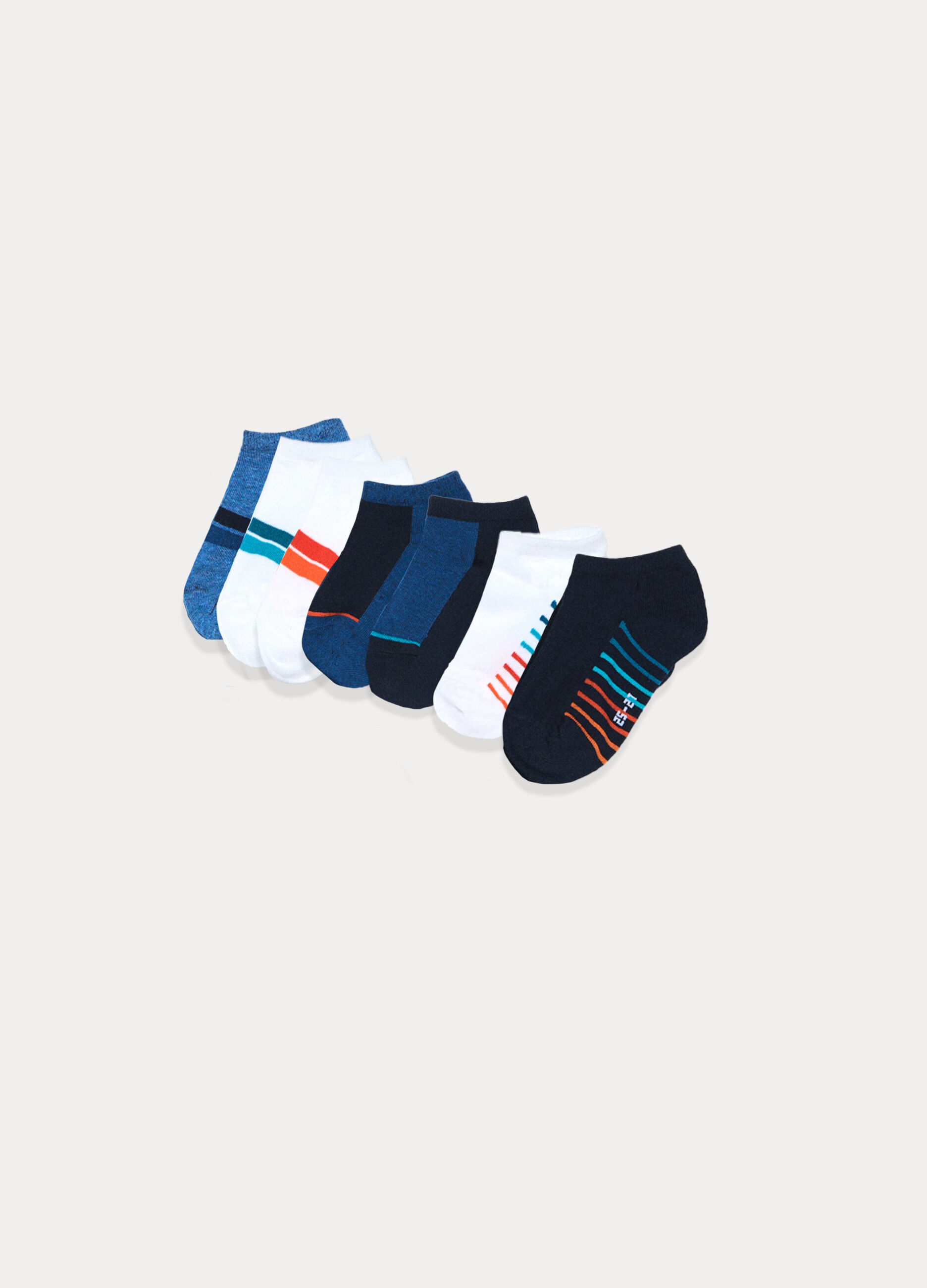 Pack 7 calze extra corte in cotone stretch _1