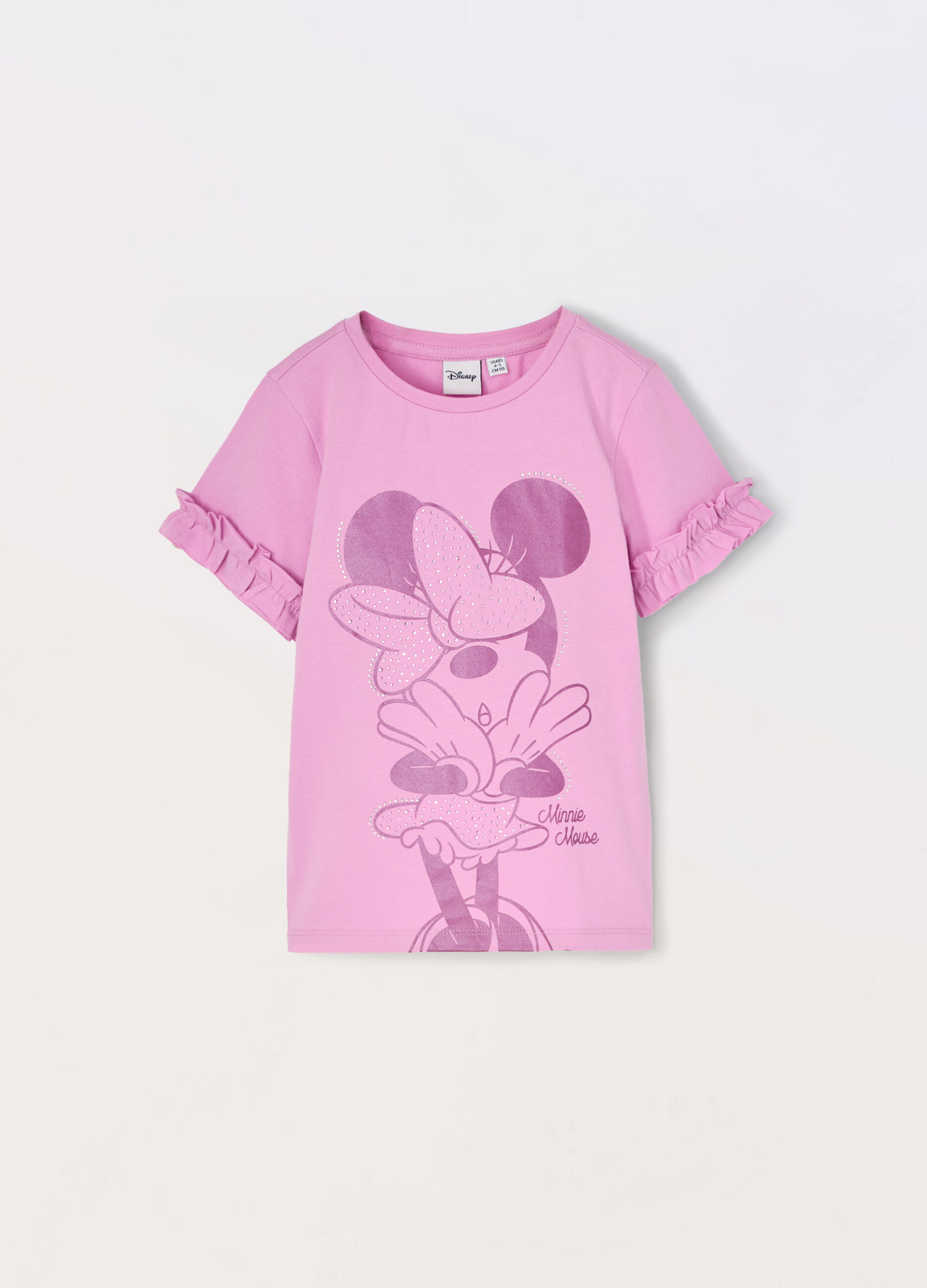 T-shirt in cotone stretch bambina_0