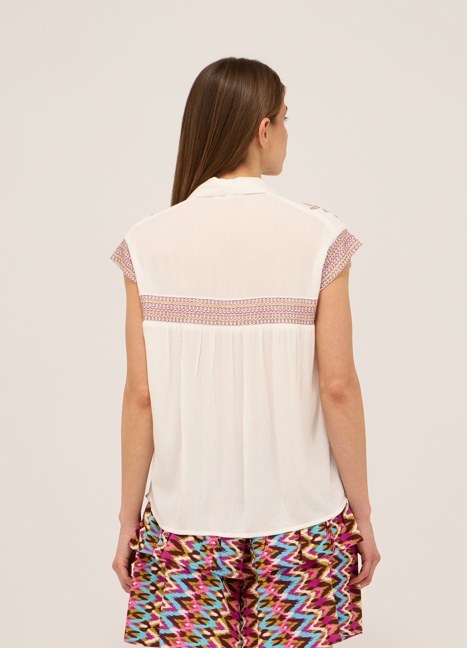 Camicia in pura viscosa donna_1