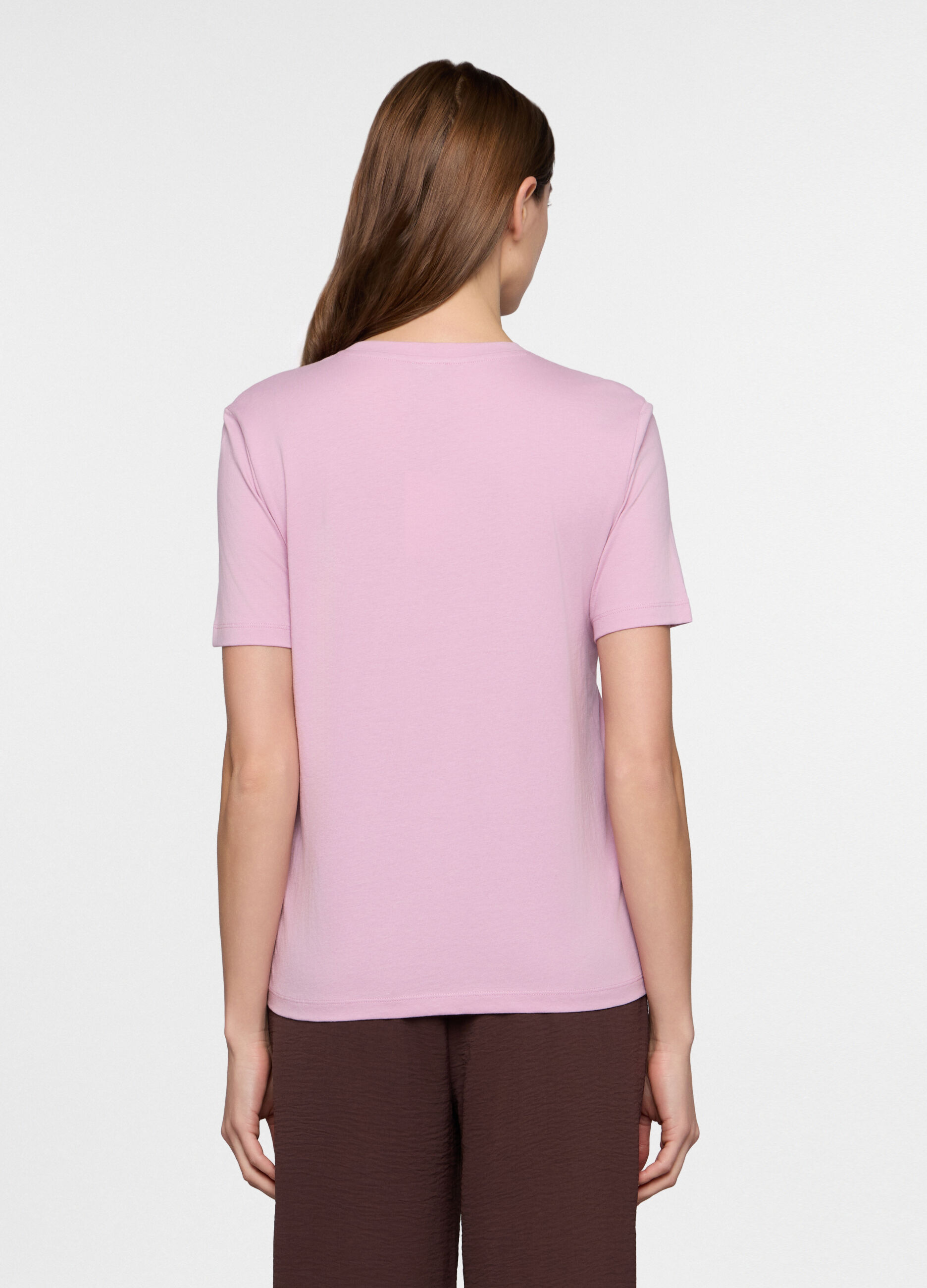 T-shirt girocollo donna _1