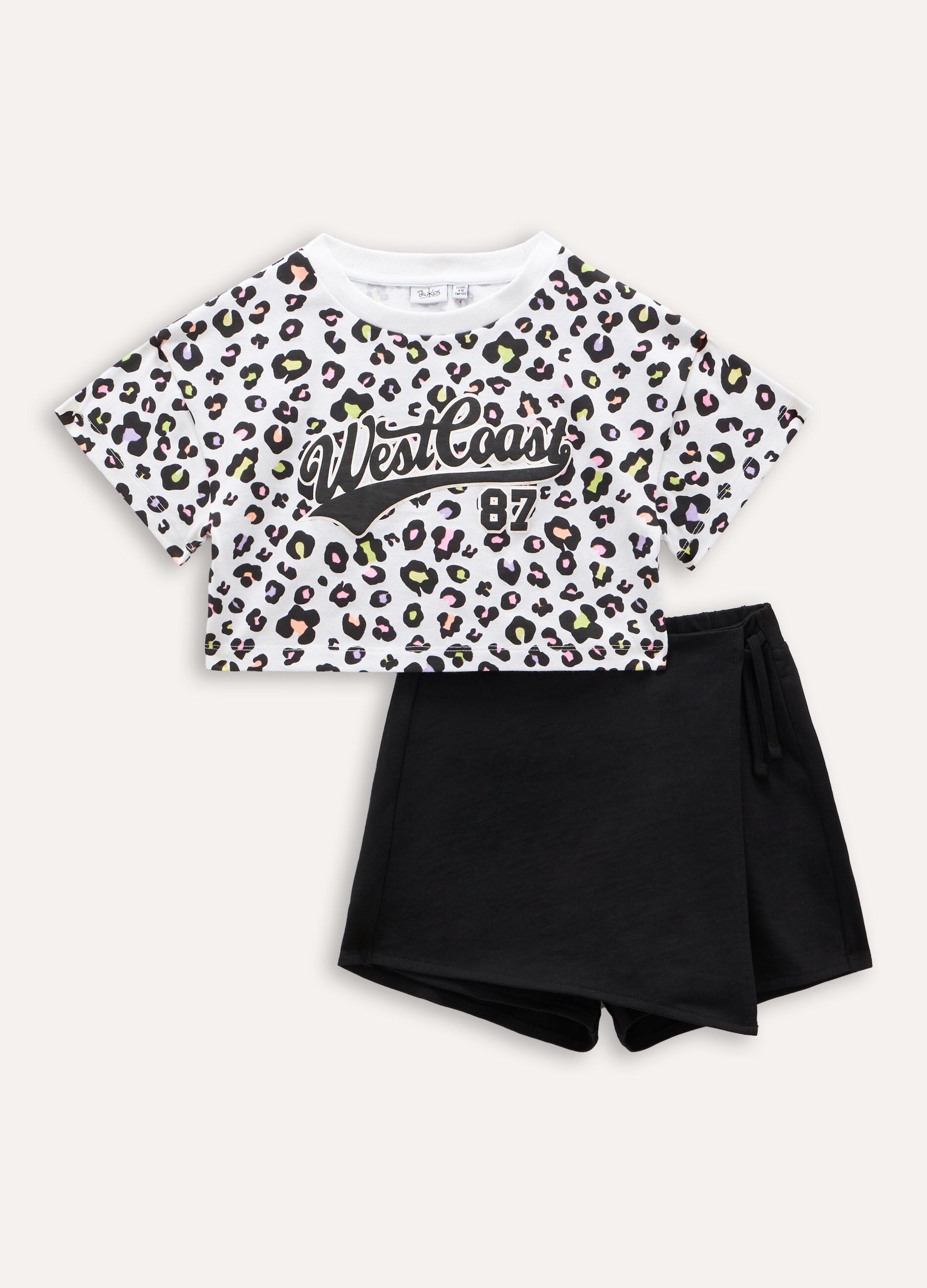 Jogging set in puro cotone ragazza_0