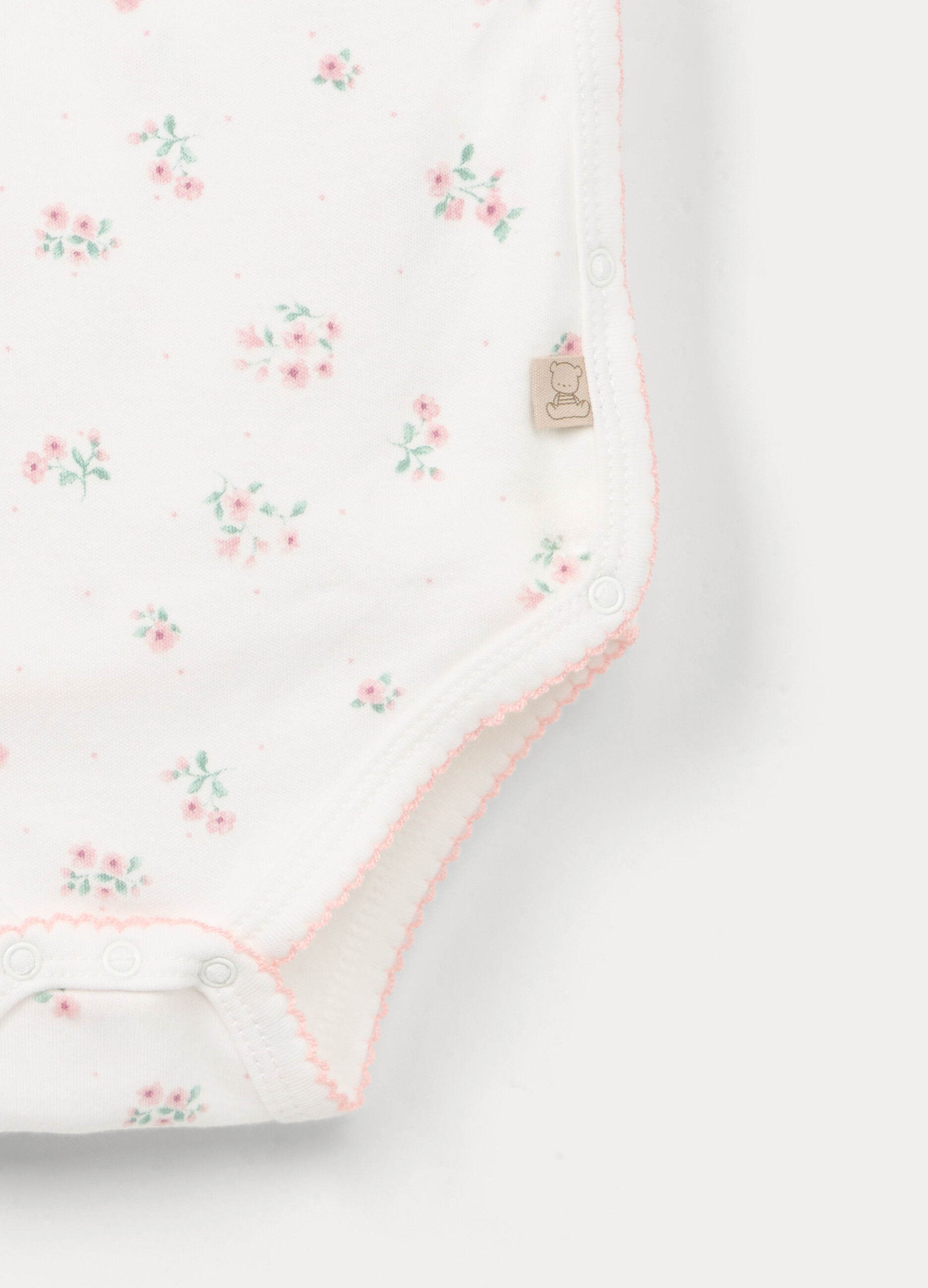 Pack 2 body in interlock di puro cotone neonata_2