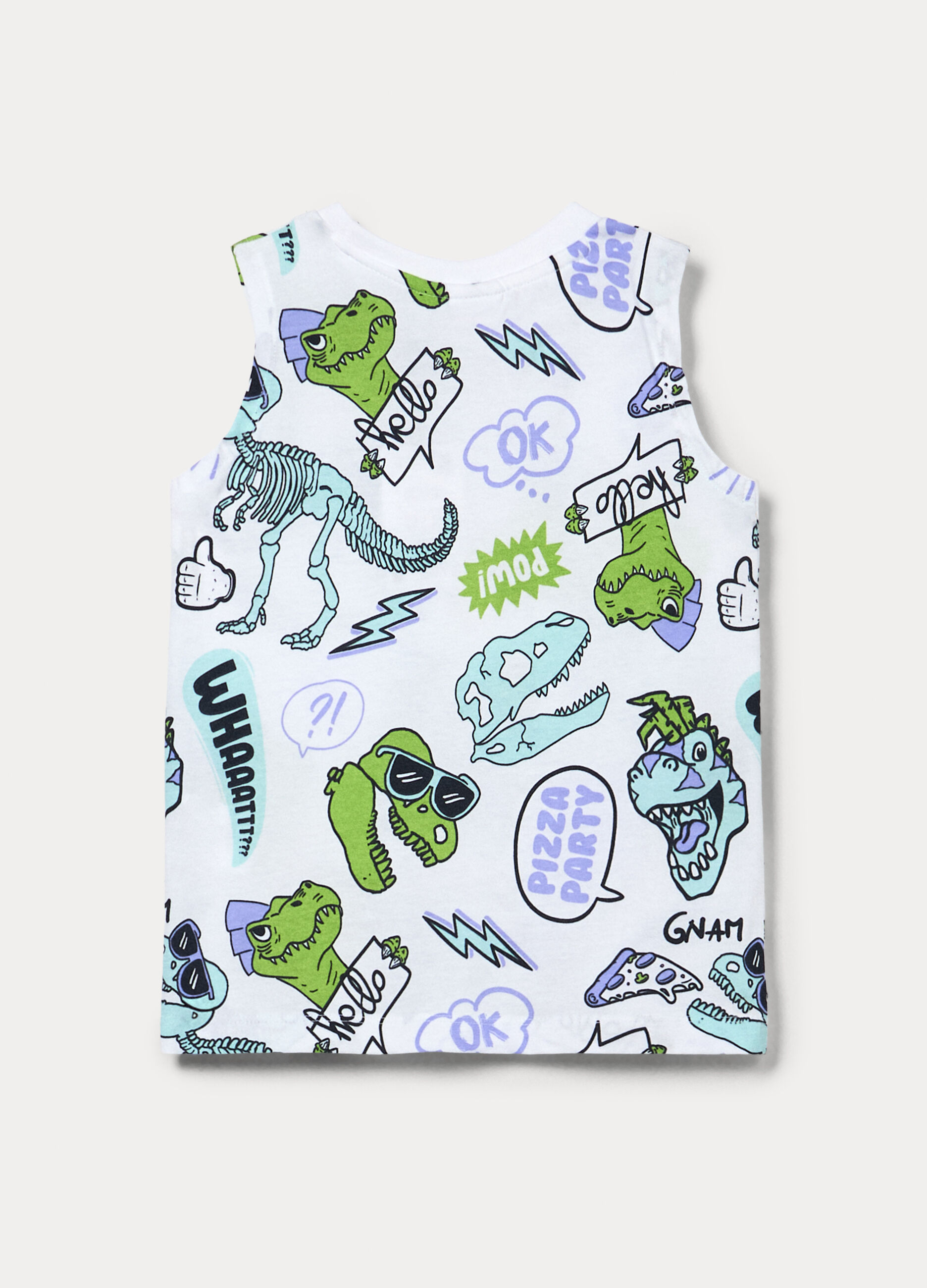 Canotta in jersey di puro cotone bambino_1