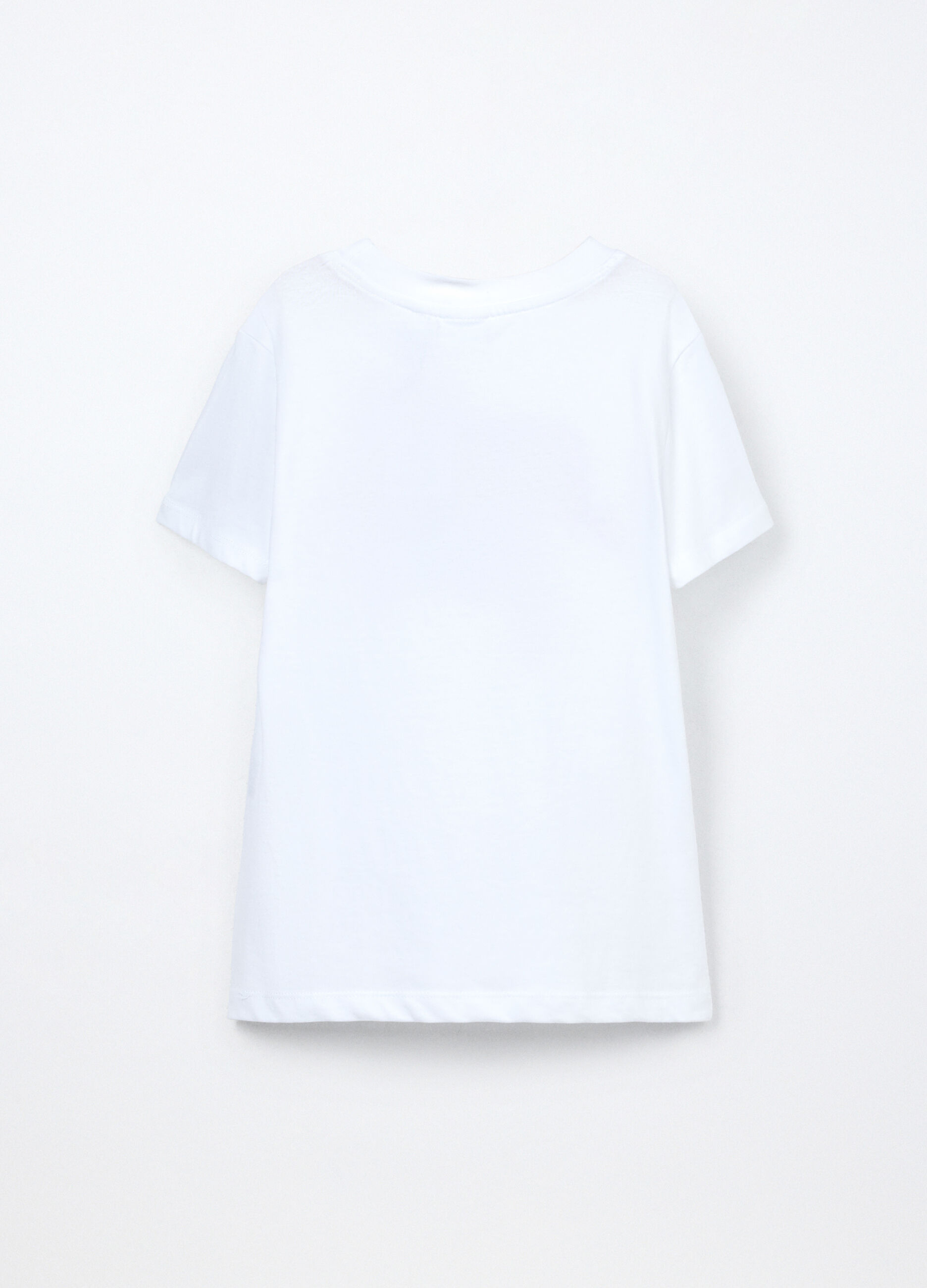 T-shirt in jersey di puro cotone ragazza_1