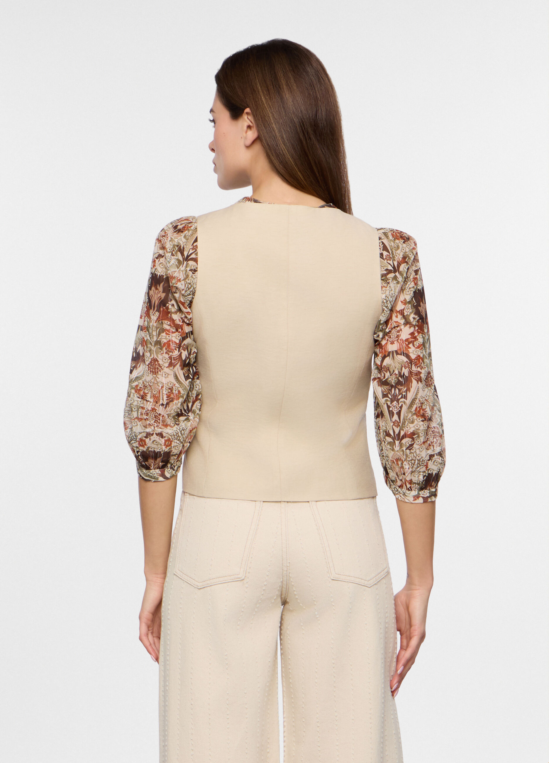 Gilet misto viscosa donna_1