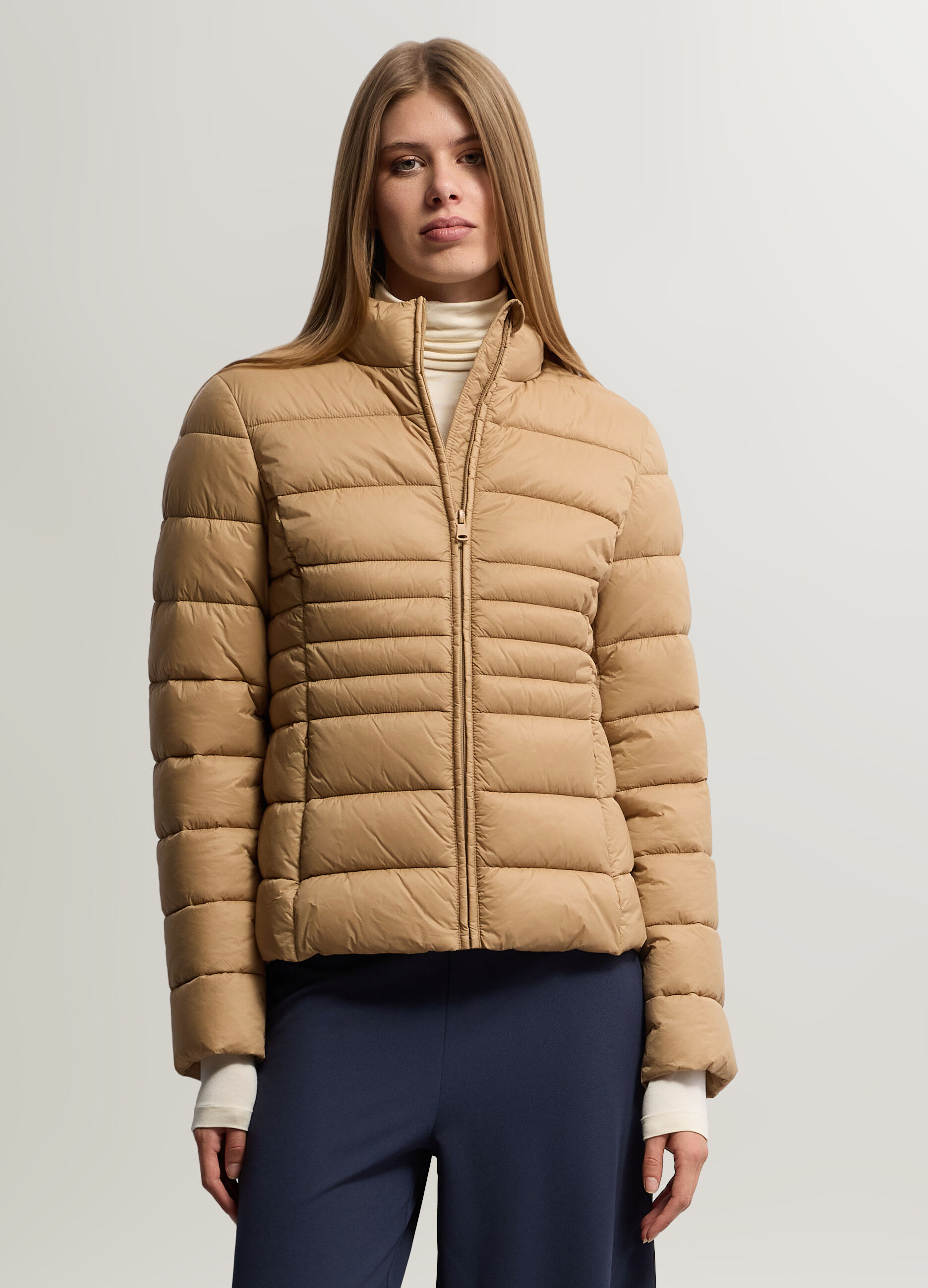 Giubbino imbottito full zip donna_0