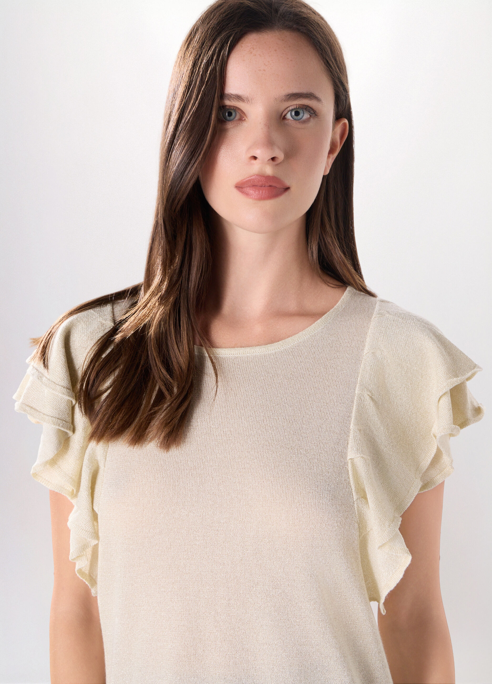 T-shirt misto viscosa donna_2