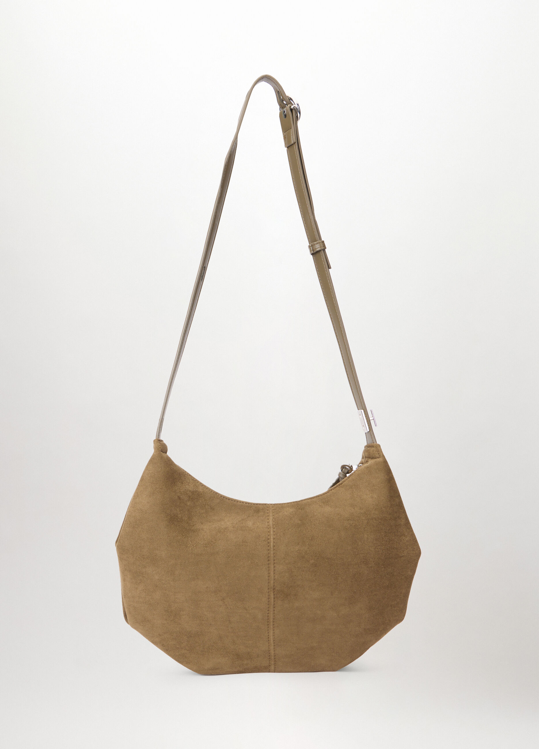 Borsa a spalla in ecopelle scamosciata donna_1