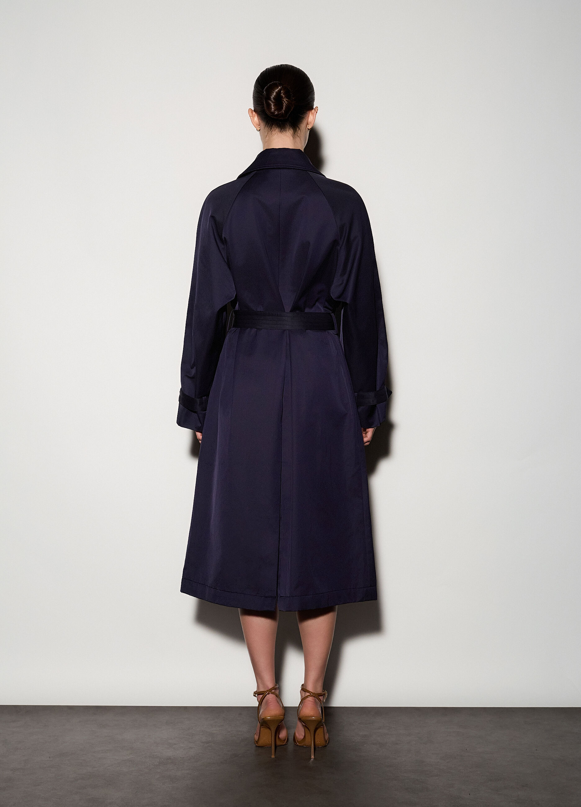 Trench lungo doppiopetto donna_2