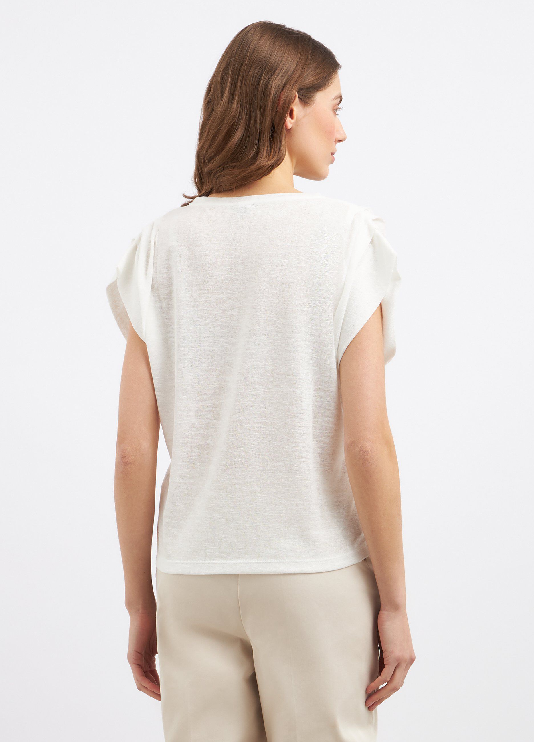 T-shirt in misto viscosa donna_1